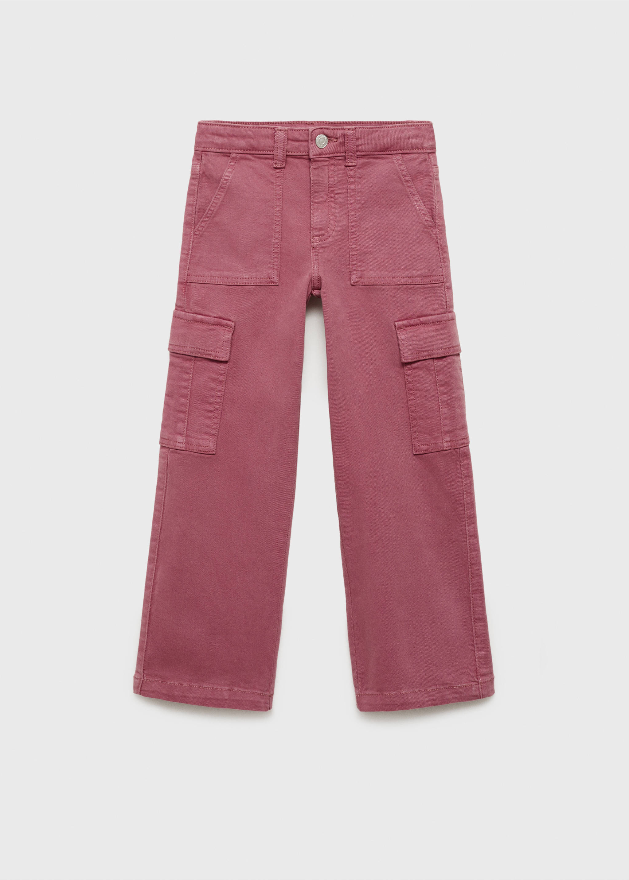 Cargo jeans - Article without model, Maroon. Ref: 87030624-00.