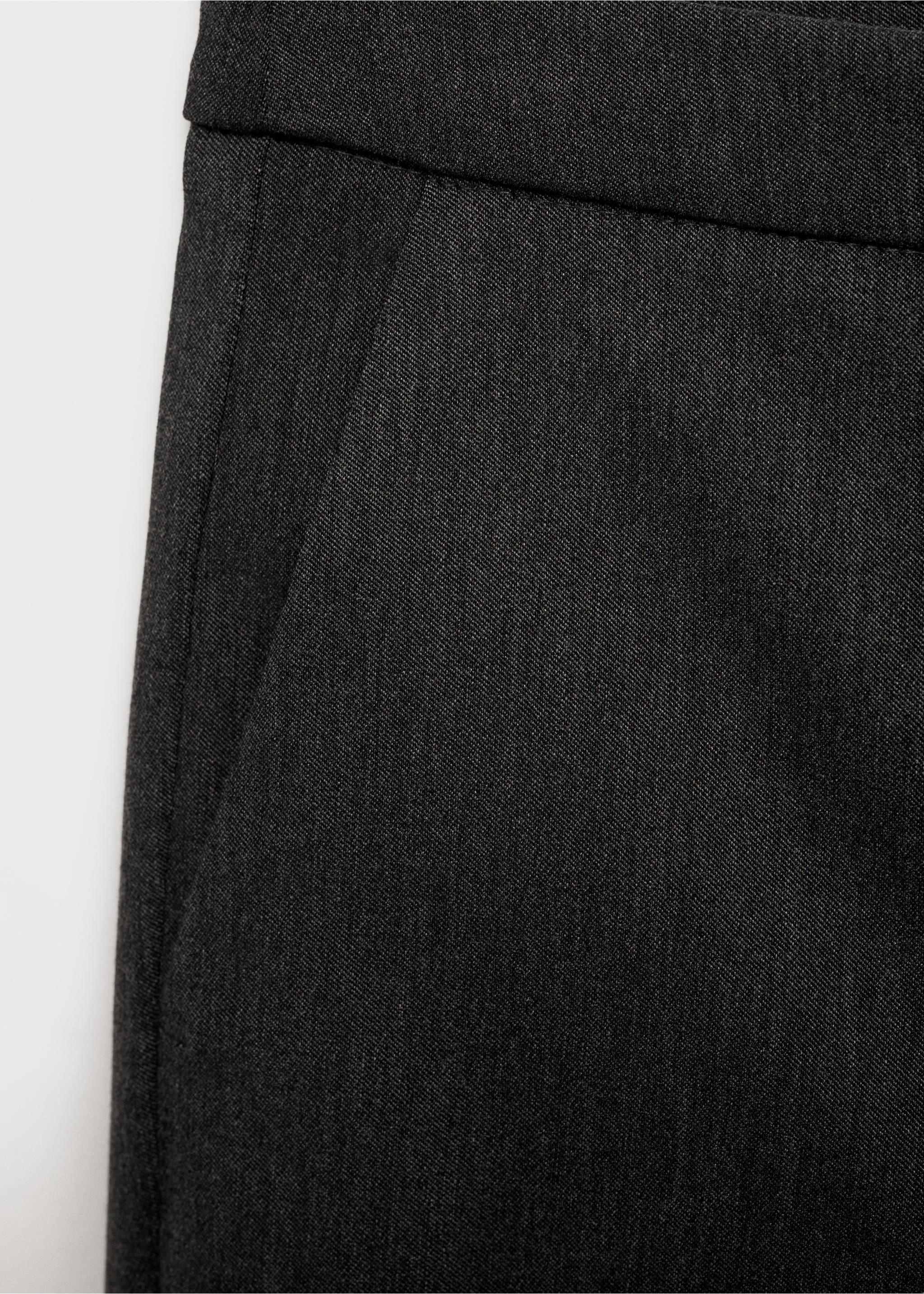 Crop skinny trousers - Details of the article 8, Grey. Ref: 87030626-00.