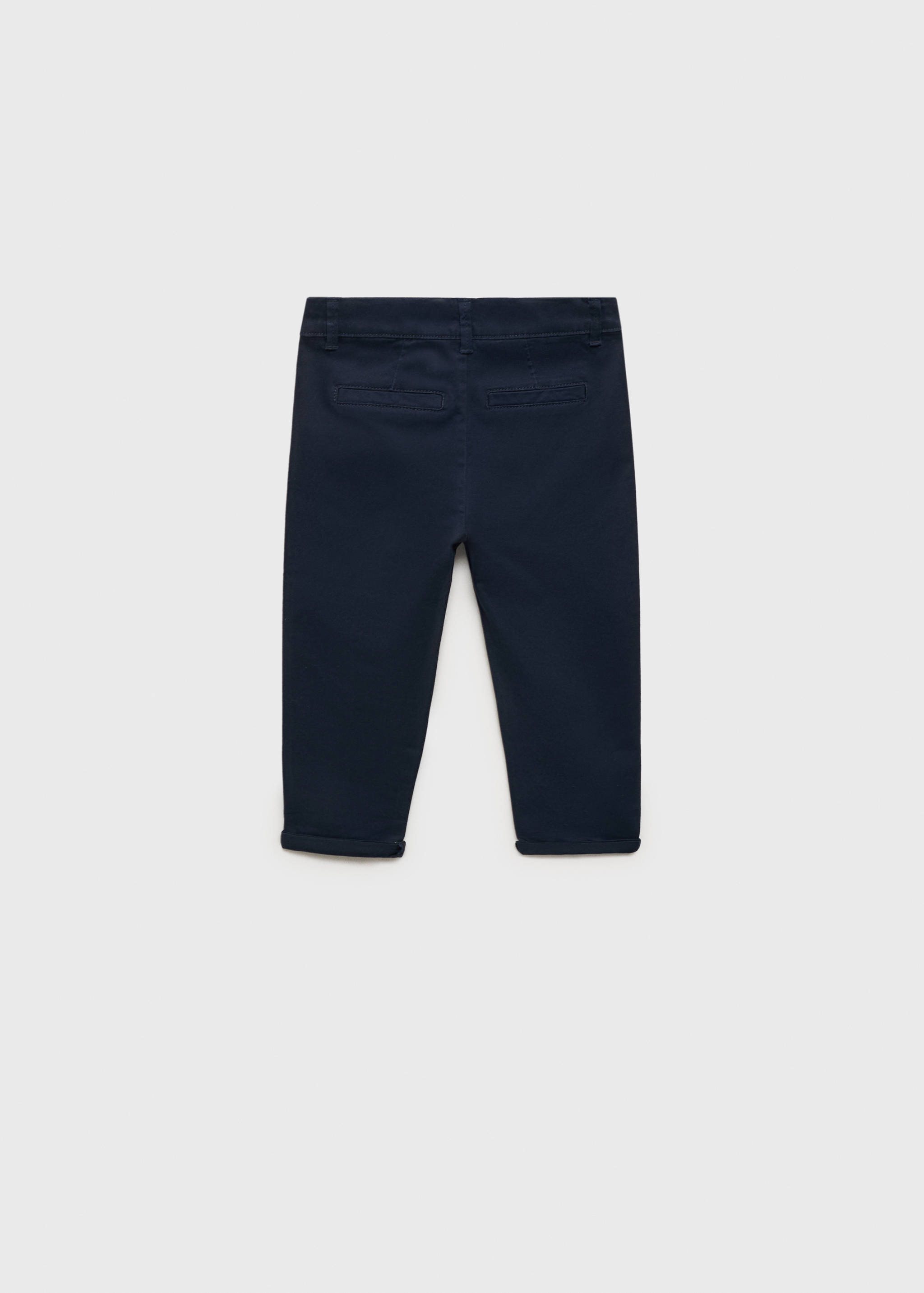 Chinohose aus Baumwolle - Rückseite des Artikels