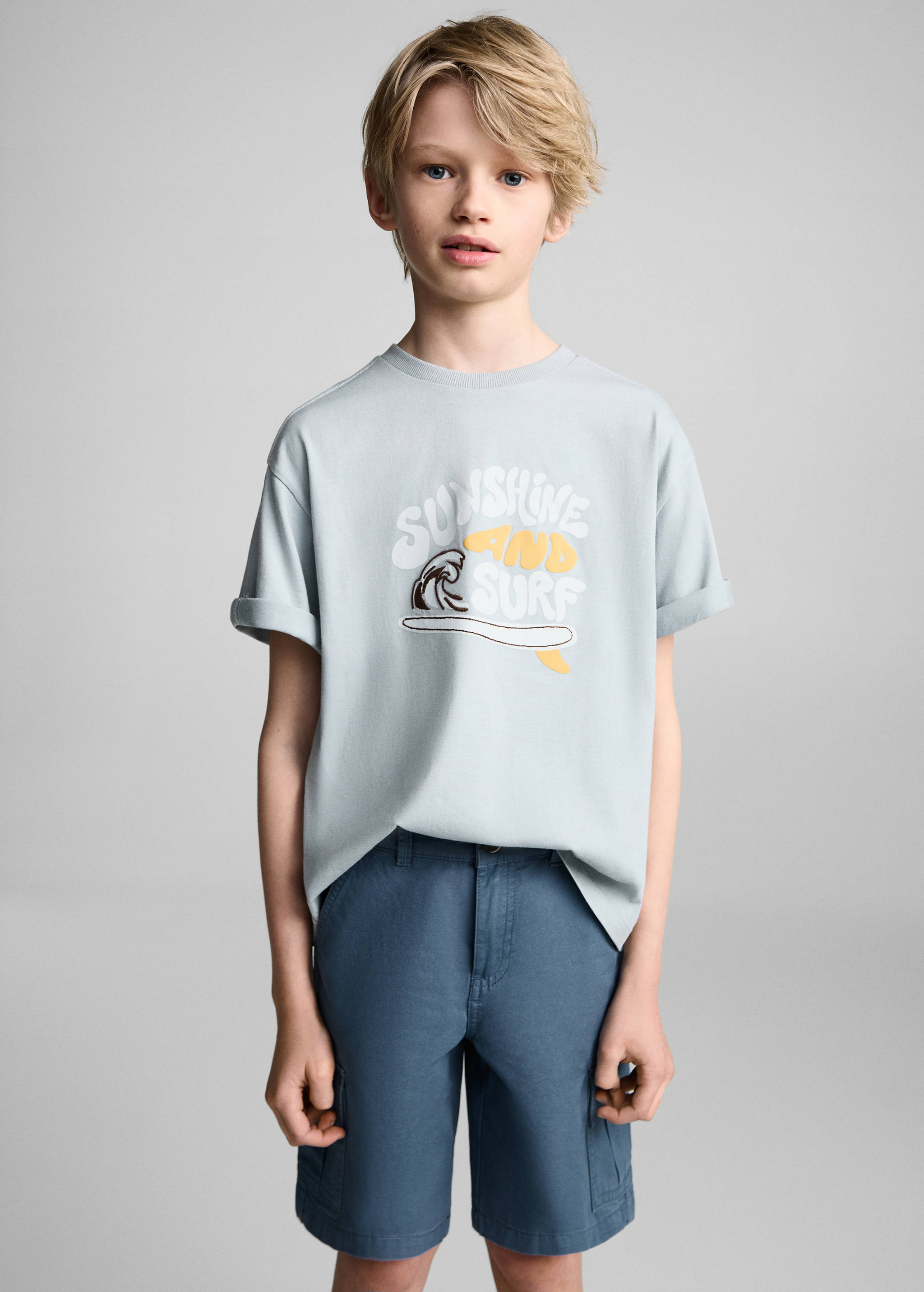 Cargo Bermuda shorts - Medium plane