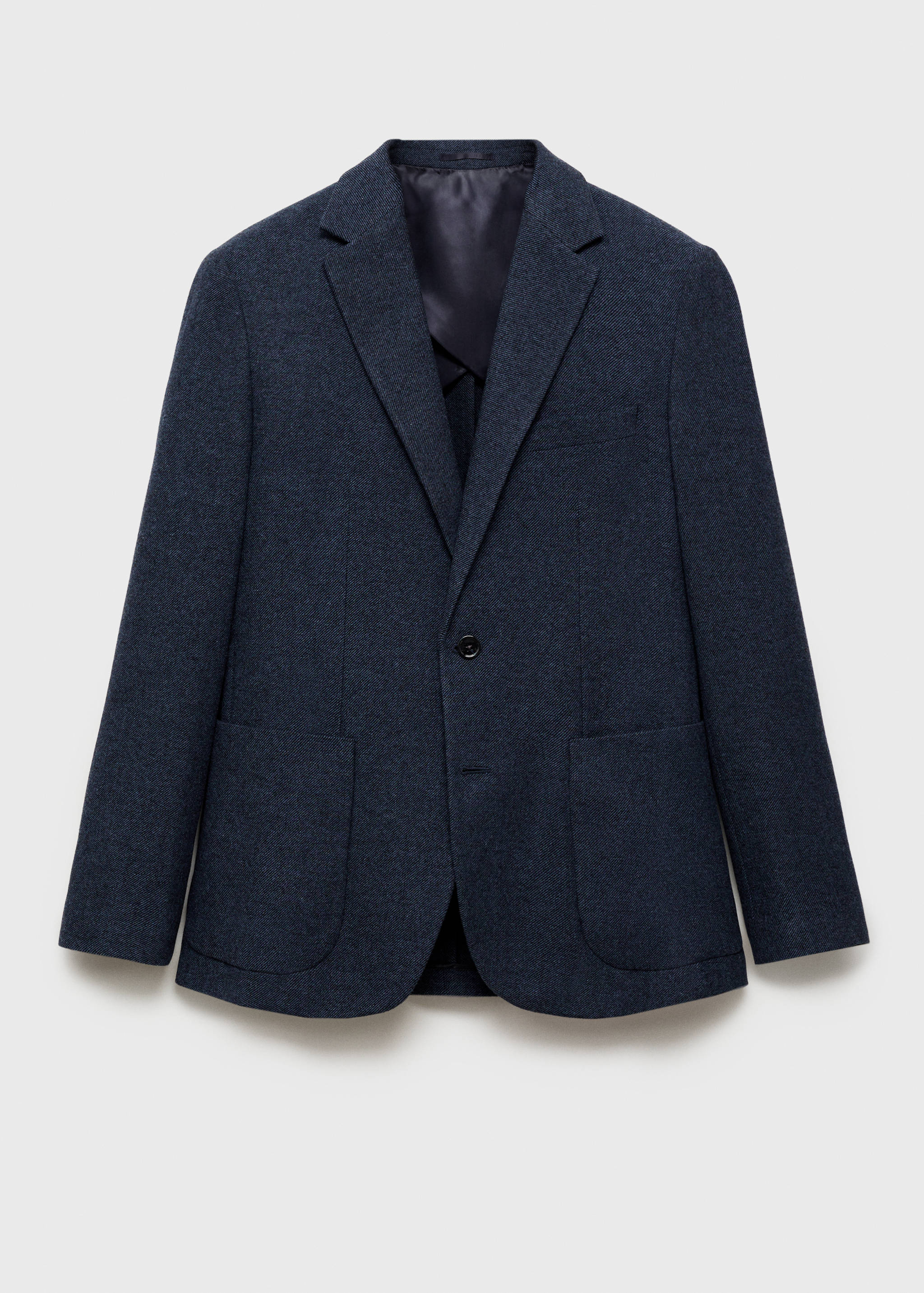 Slim fit wool blend blazer - Article without model
