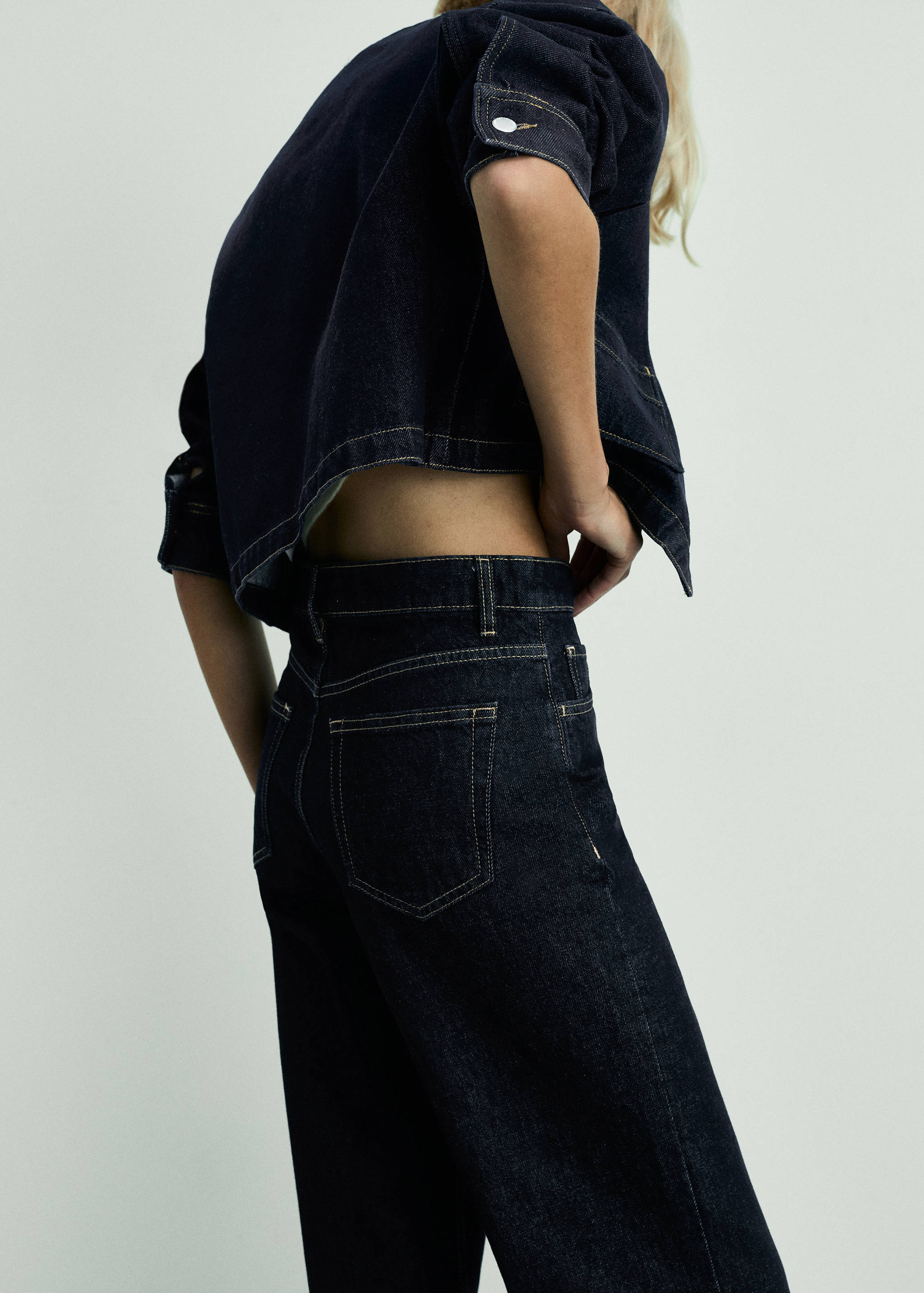 Danila wide leg rinse-wash jeans - Details of the article 2