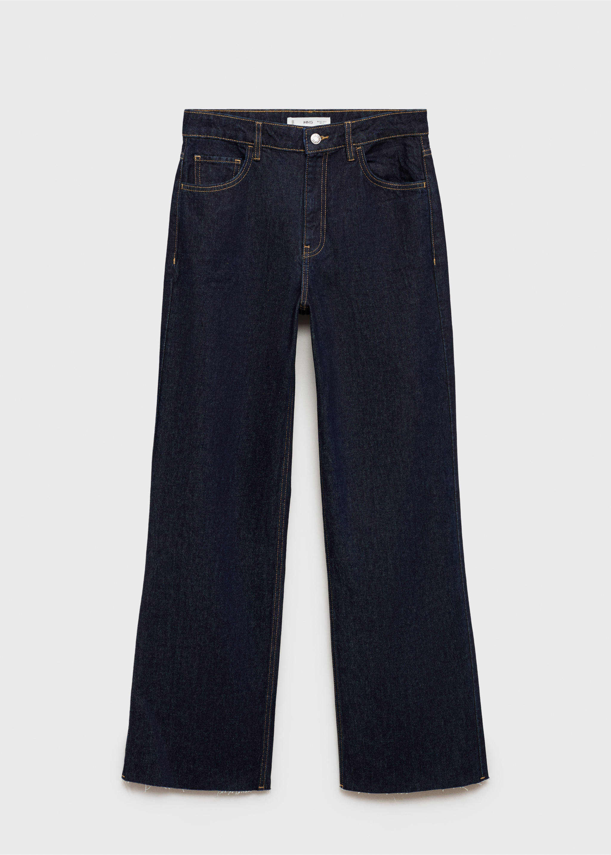 Danila wide leg rinse-wash jeans - Article without model, Open Blue. Ref: 87030634-00.