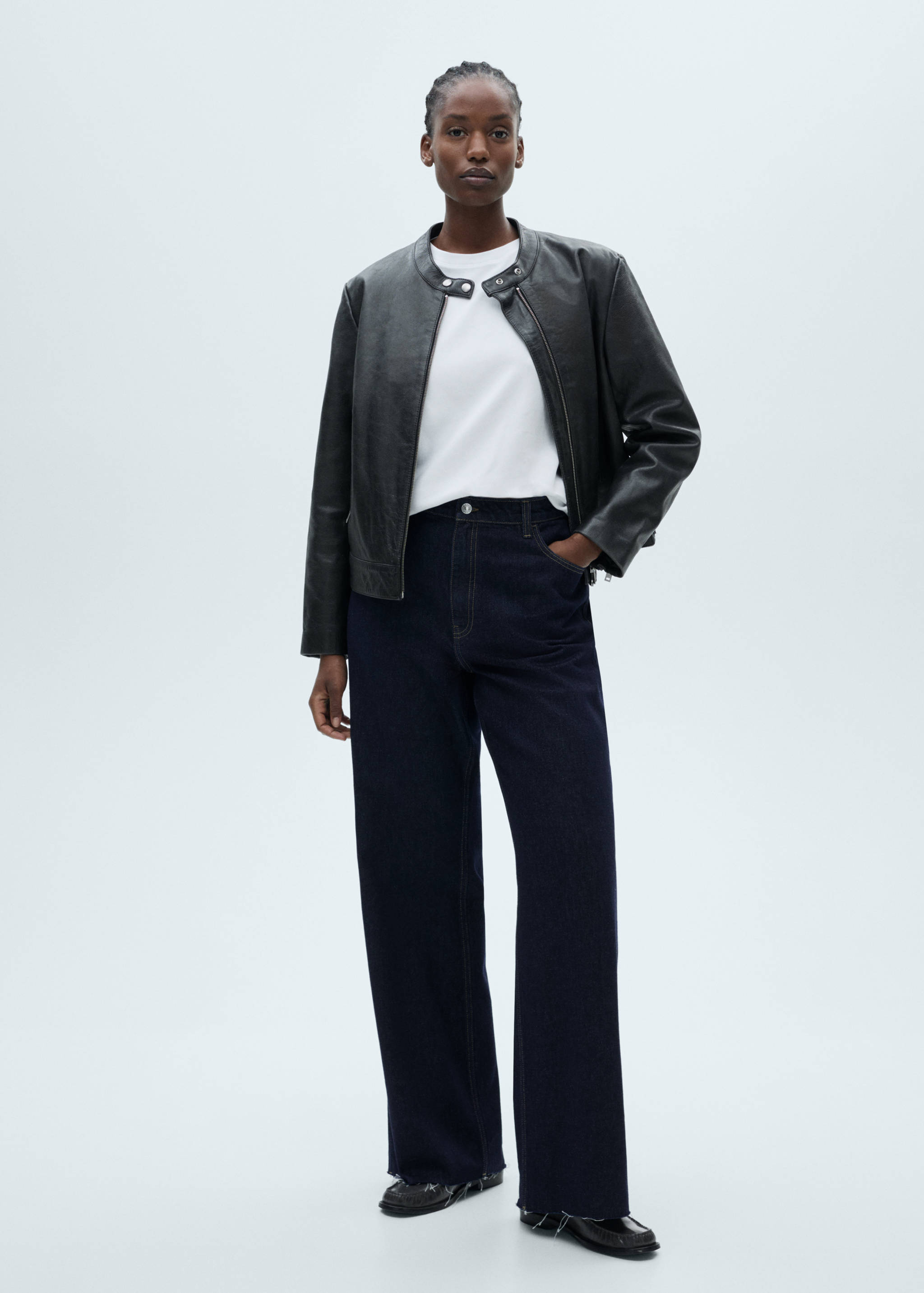 Wideleg-Rinse-Wash-Jeans Danila - Detail des Artikels 3