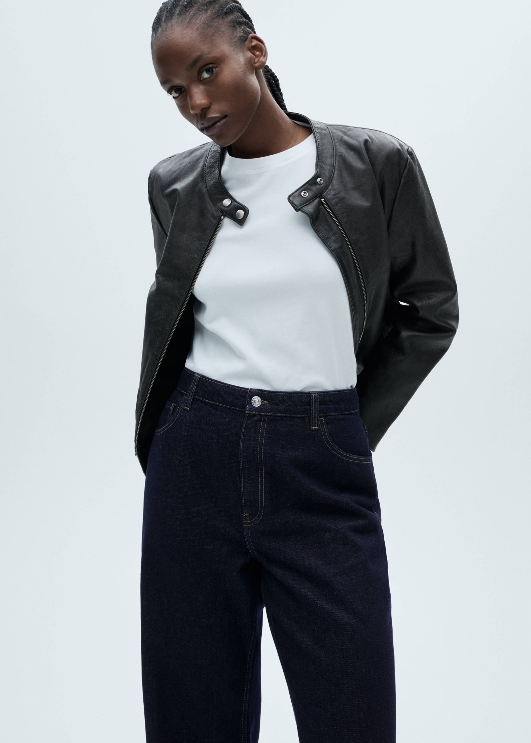 Wideleg-Rinse-Wash-Jeans Danila - Detail des Artikels 5