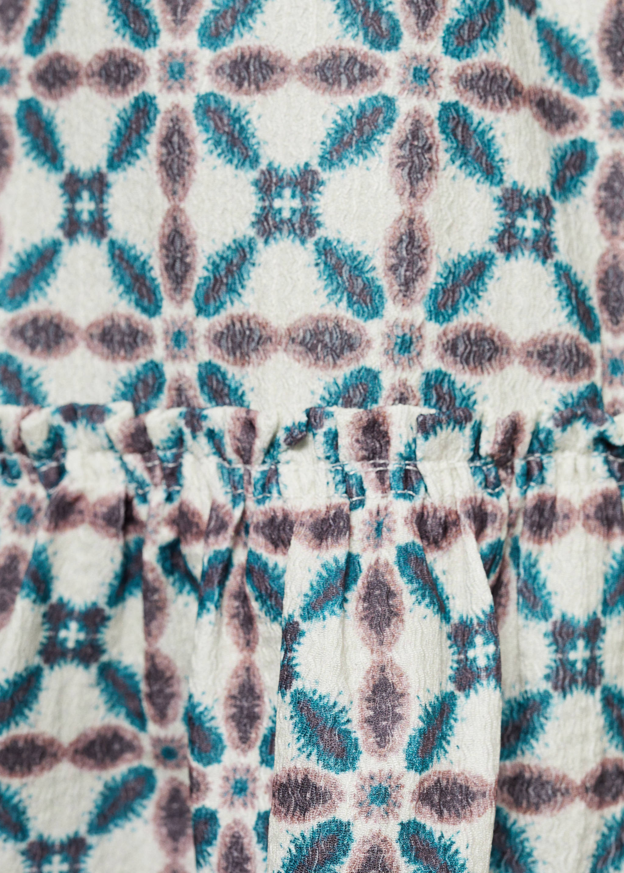 Geometric print blouse - Details of the article 8