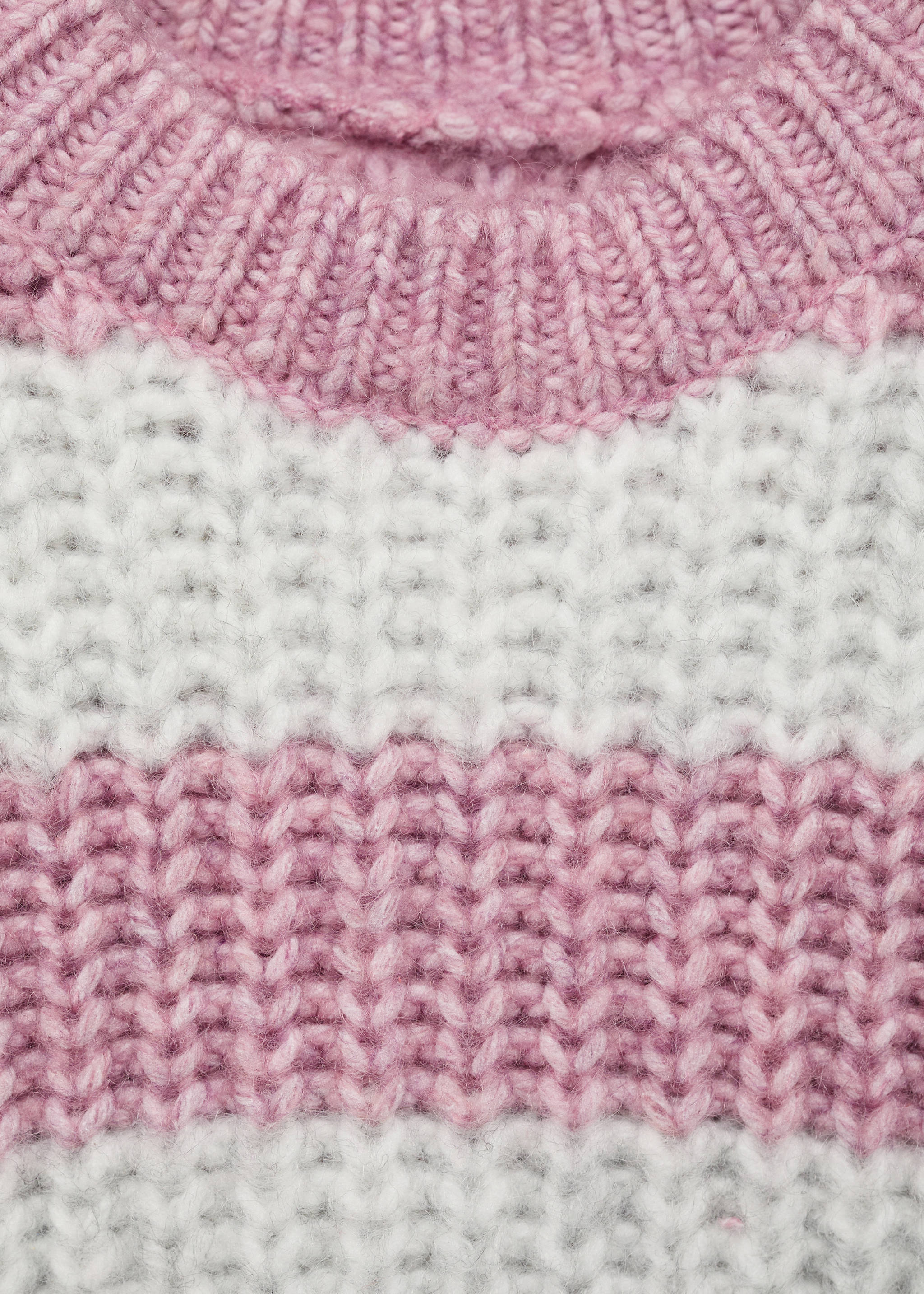 Striped rib sweater - Details of the article 8