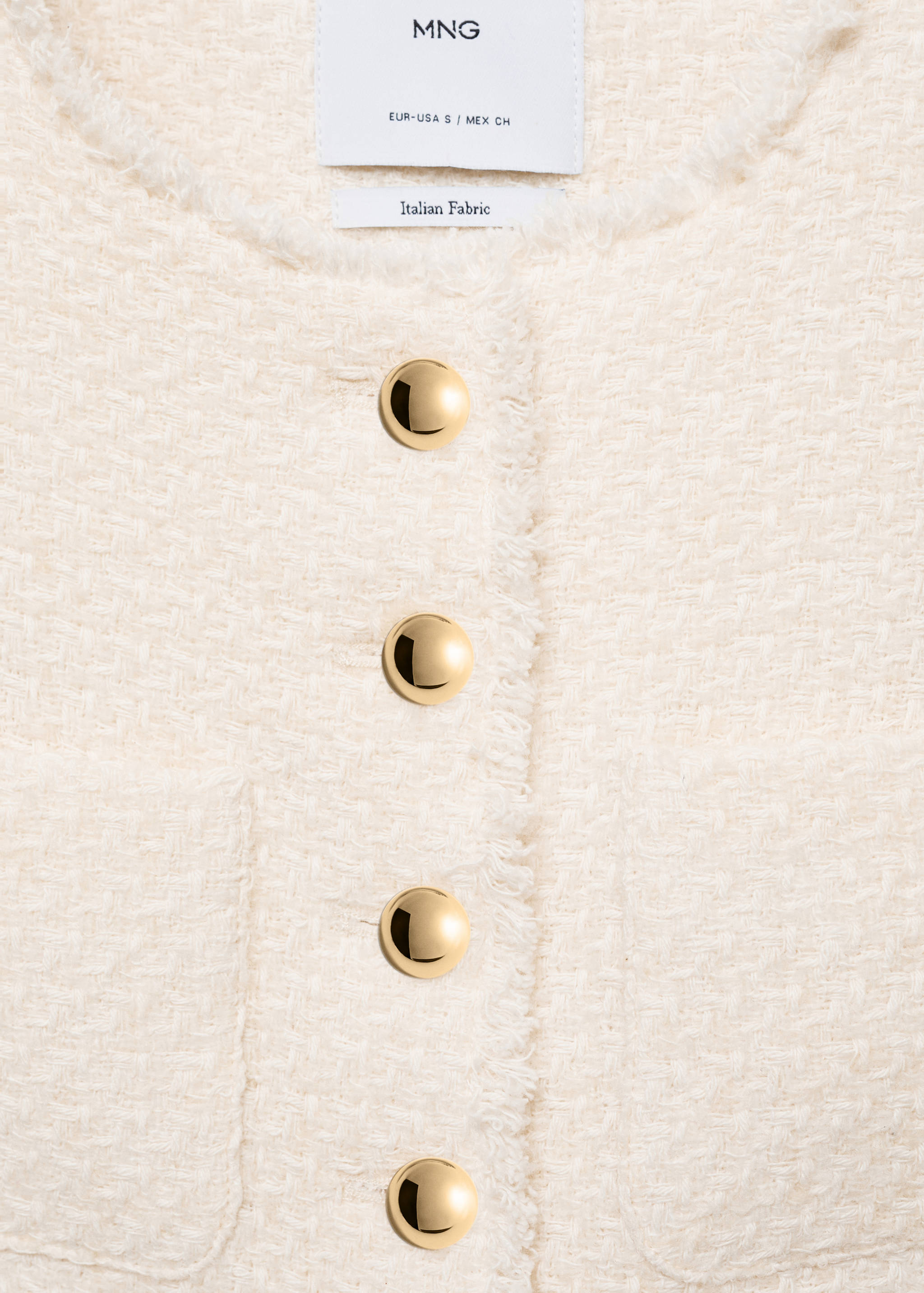 Tweed jacket with jewel buttons - Details of the article 8