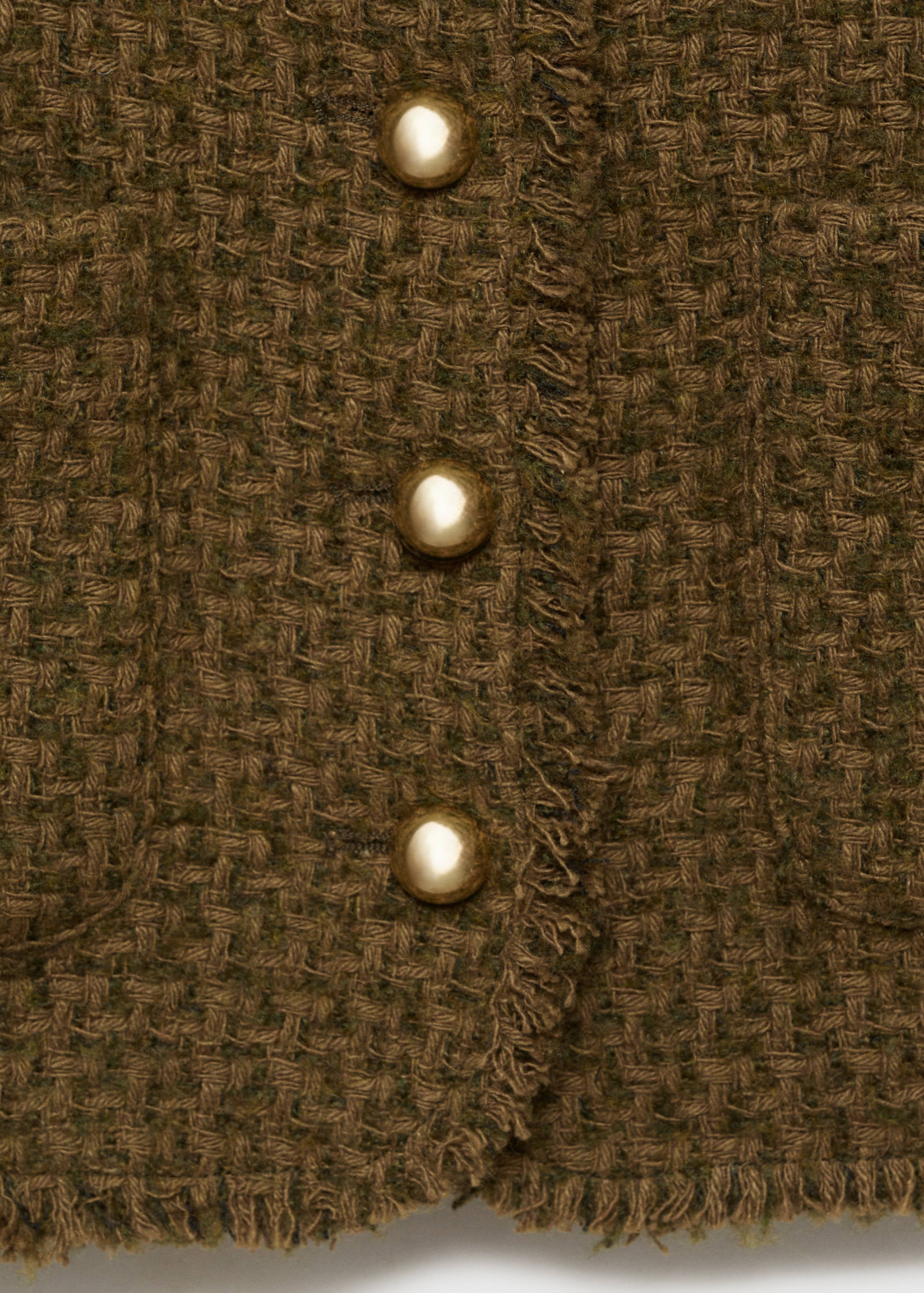 Tweed jacket with jewel buttons - Details of the article 8