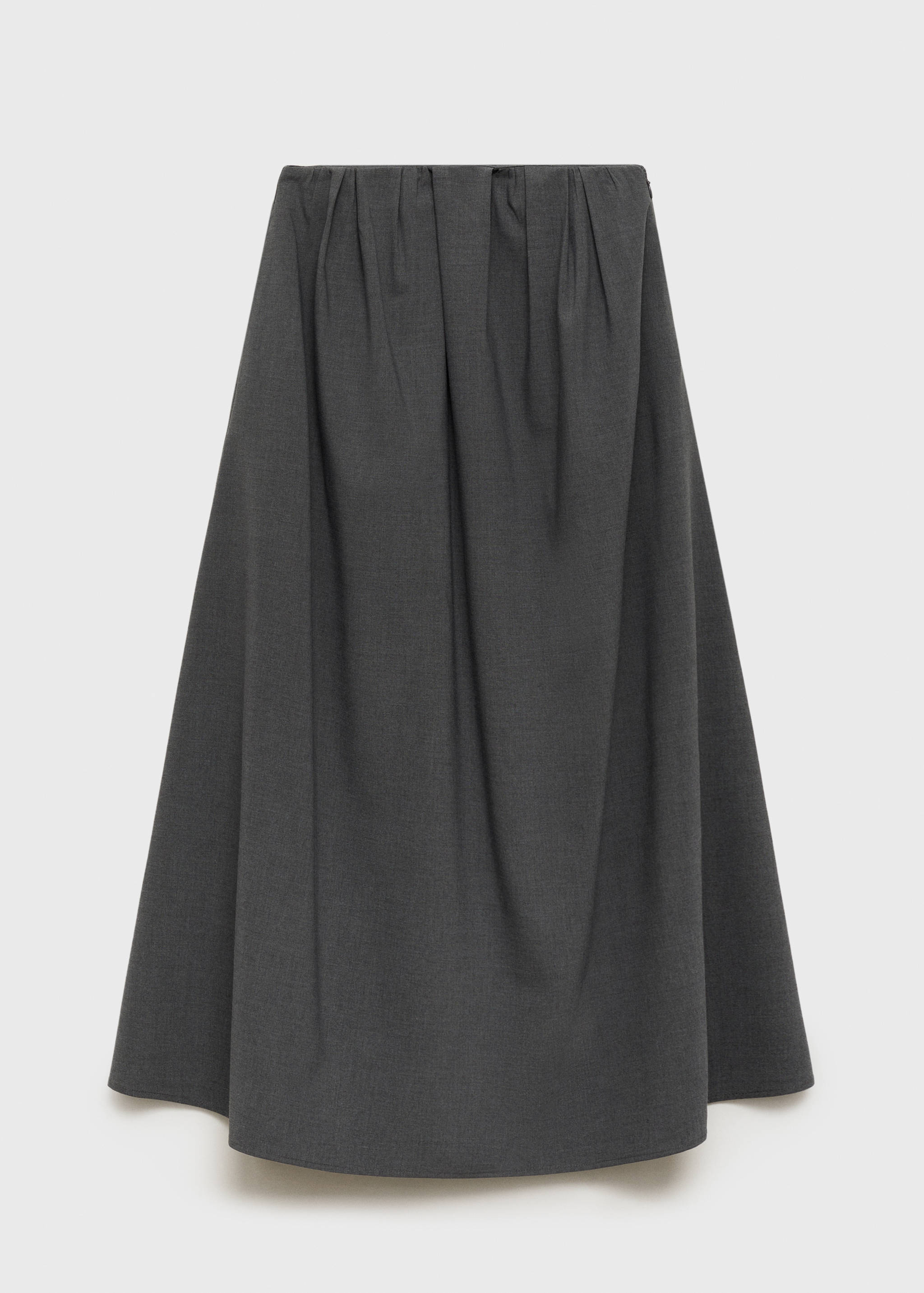 A-line pleated skirt - Article without model