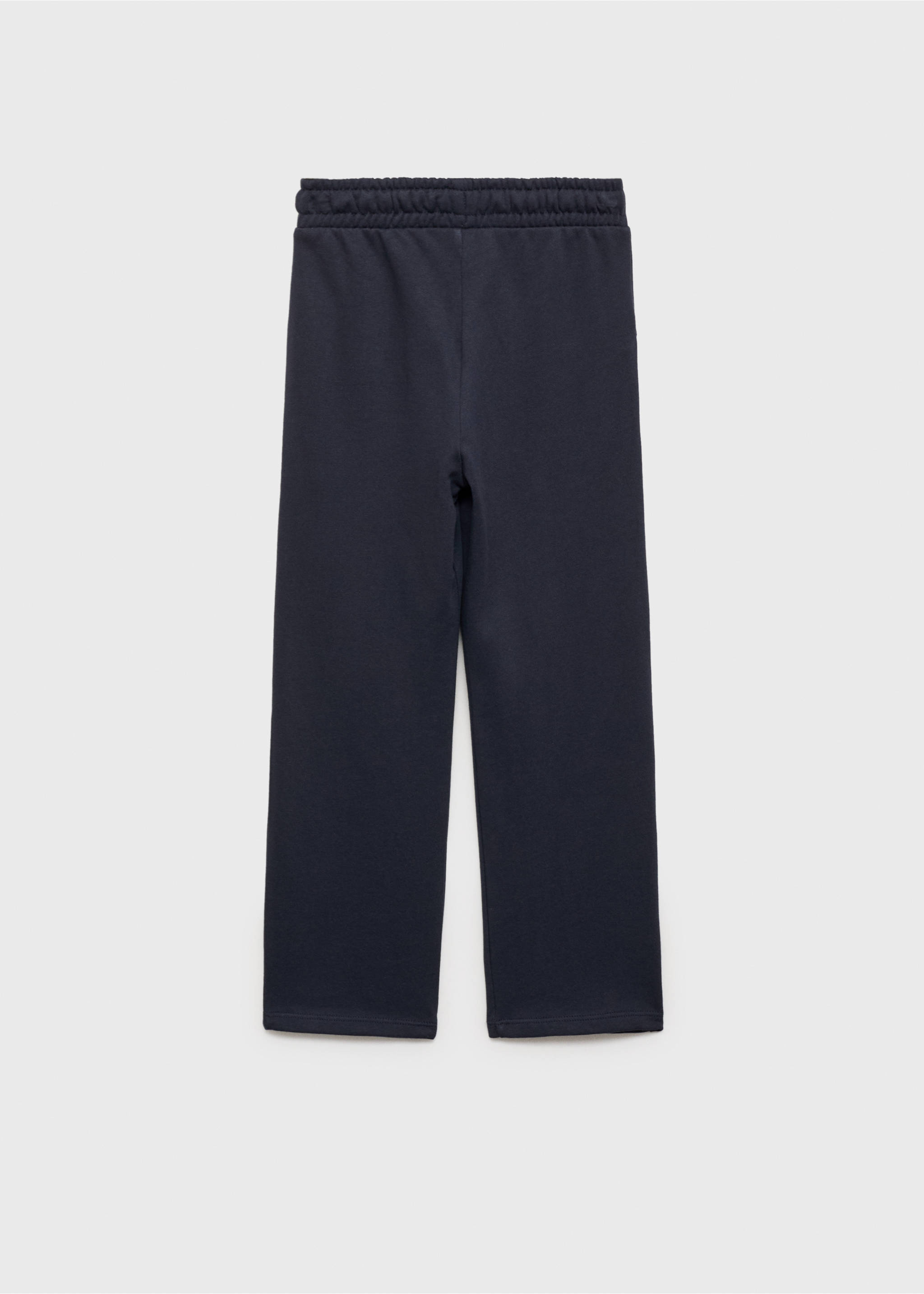 Παντελόνι jogger βαμβακερό - Πίσω όψη προϊόντος, Σκούρο Μπλε Μαρέν. Ref: 87031046-00.