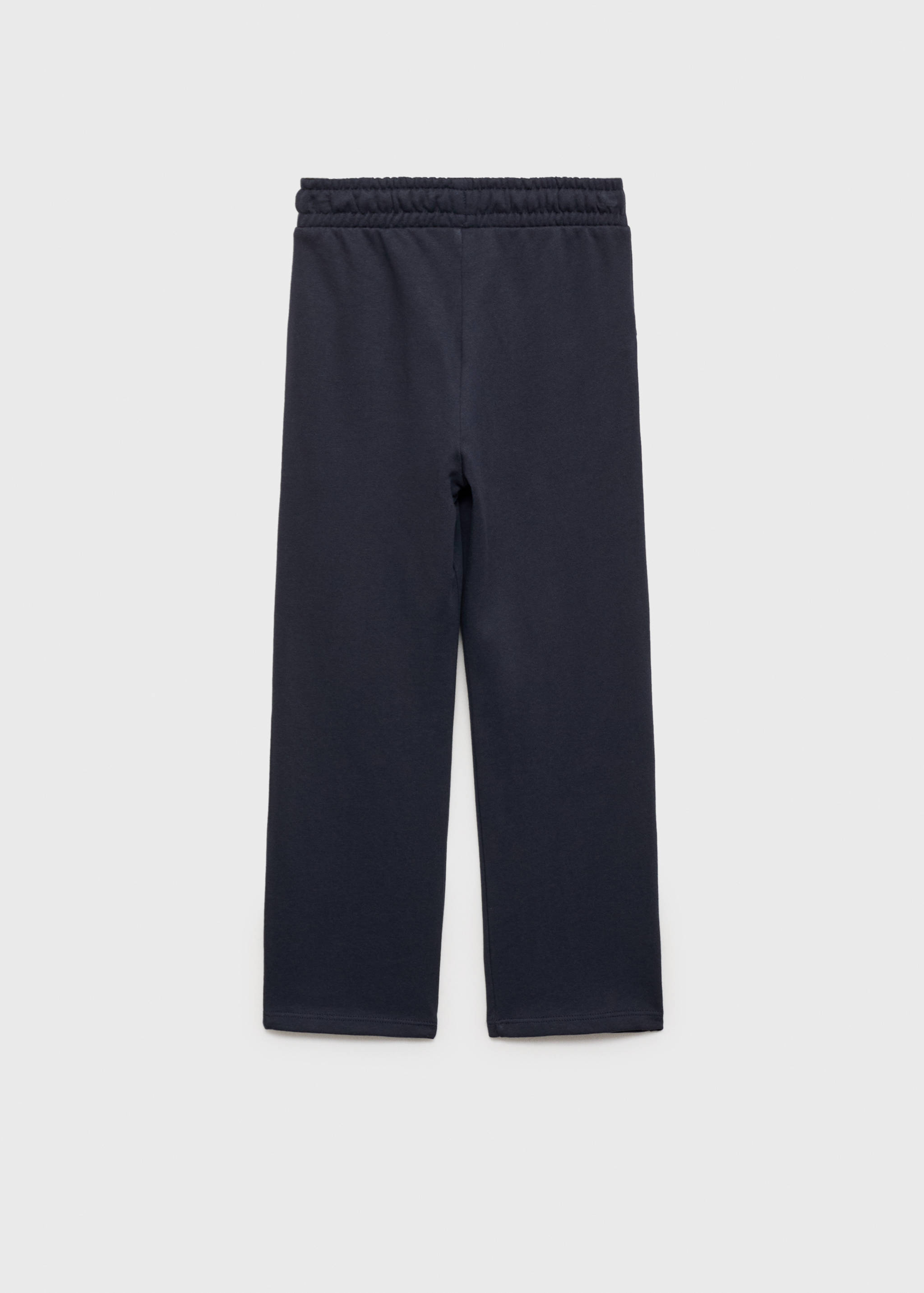 Cotton jogger-style trousers - Reverse of the article