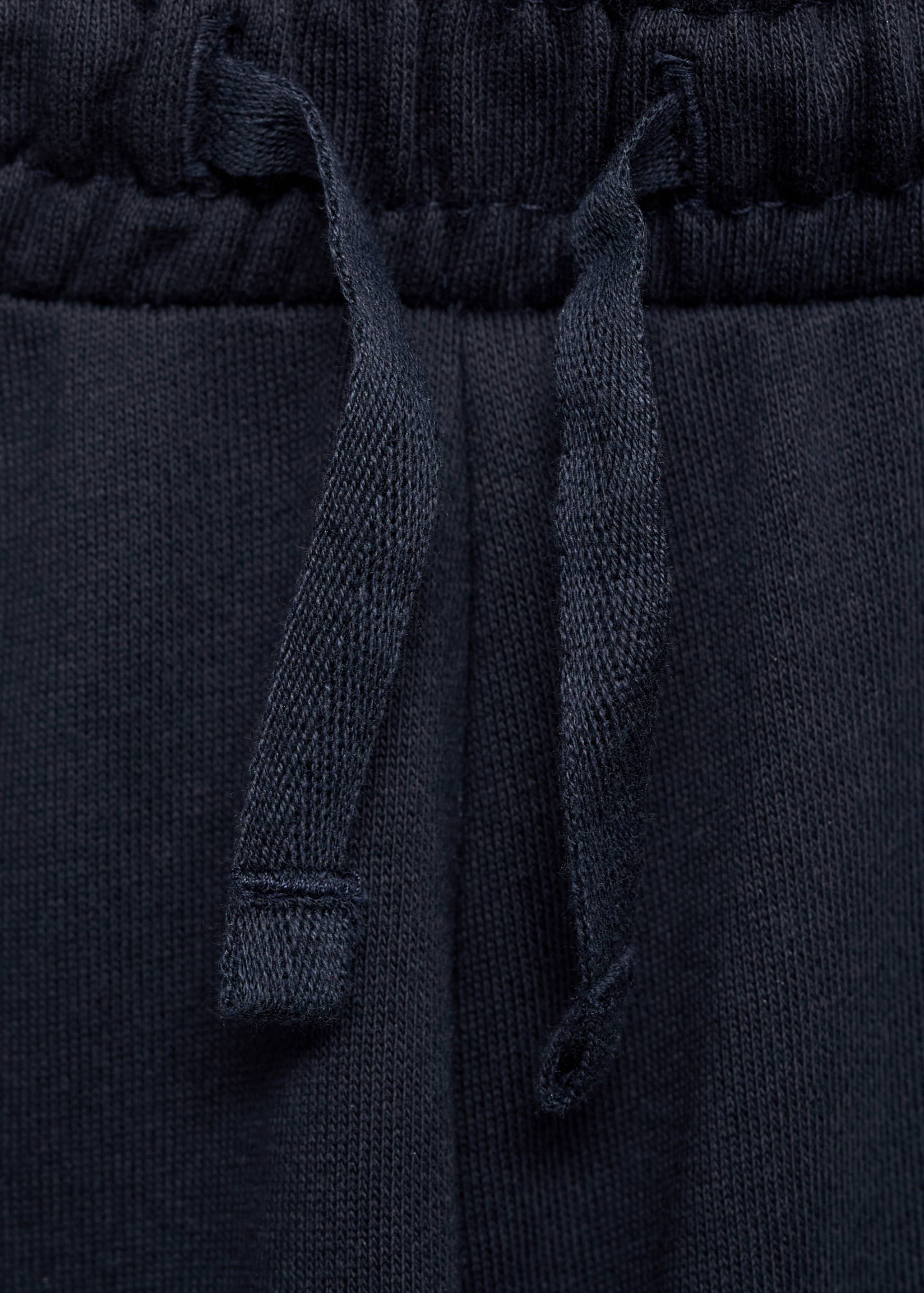 Cotton jogger-style trousers - Details of the article 8