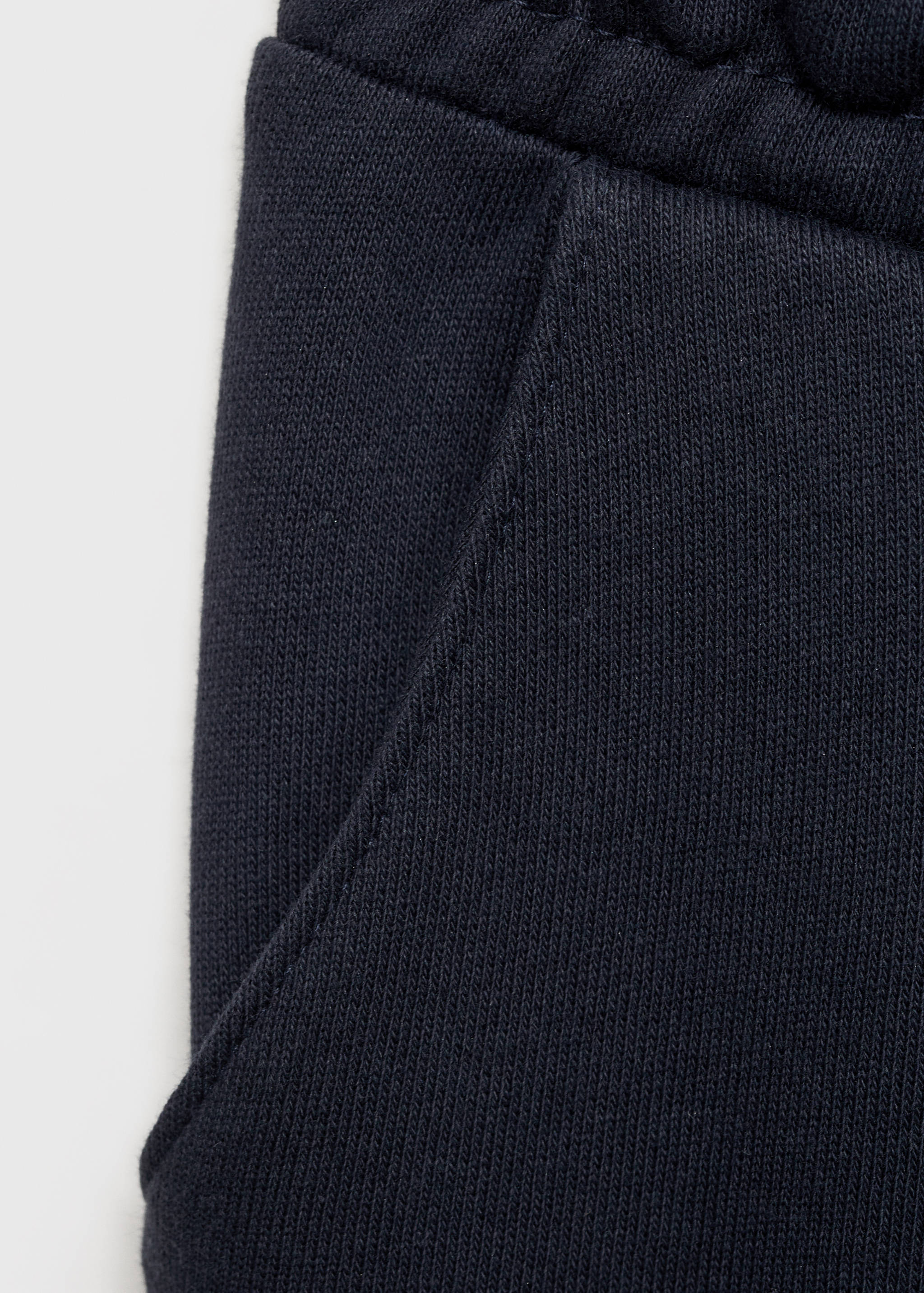 Cotton jogger-style trousers - Details of the article 0