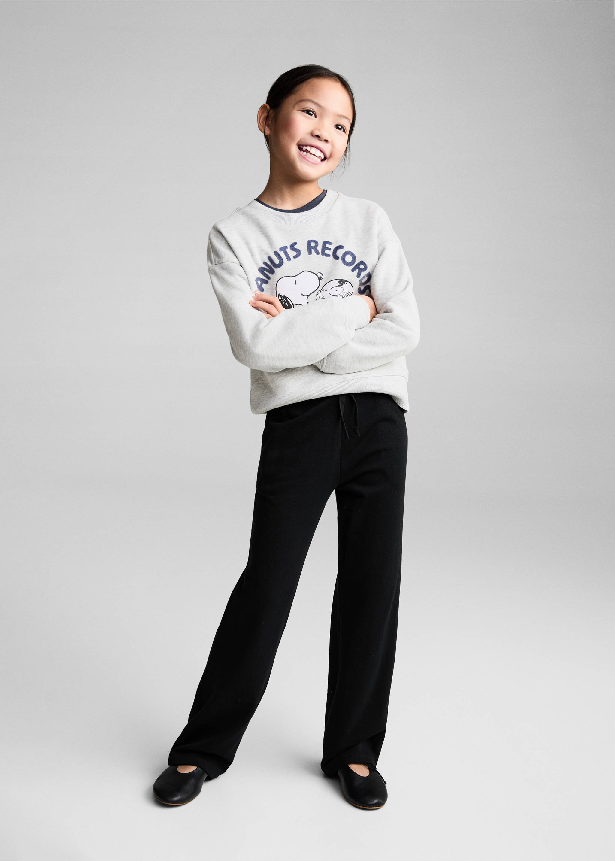 Cotton jogger-style trousers - General plane, Black. Ref: 87031046-00.