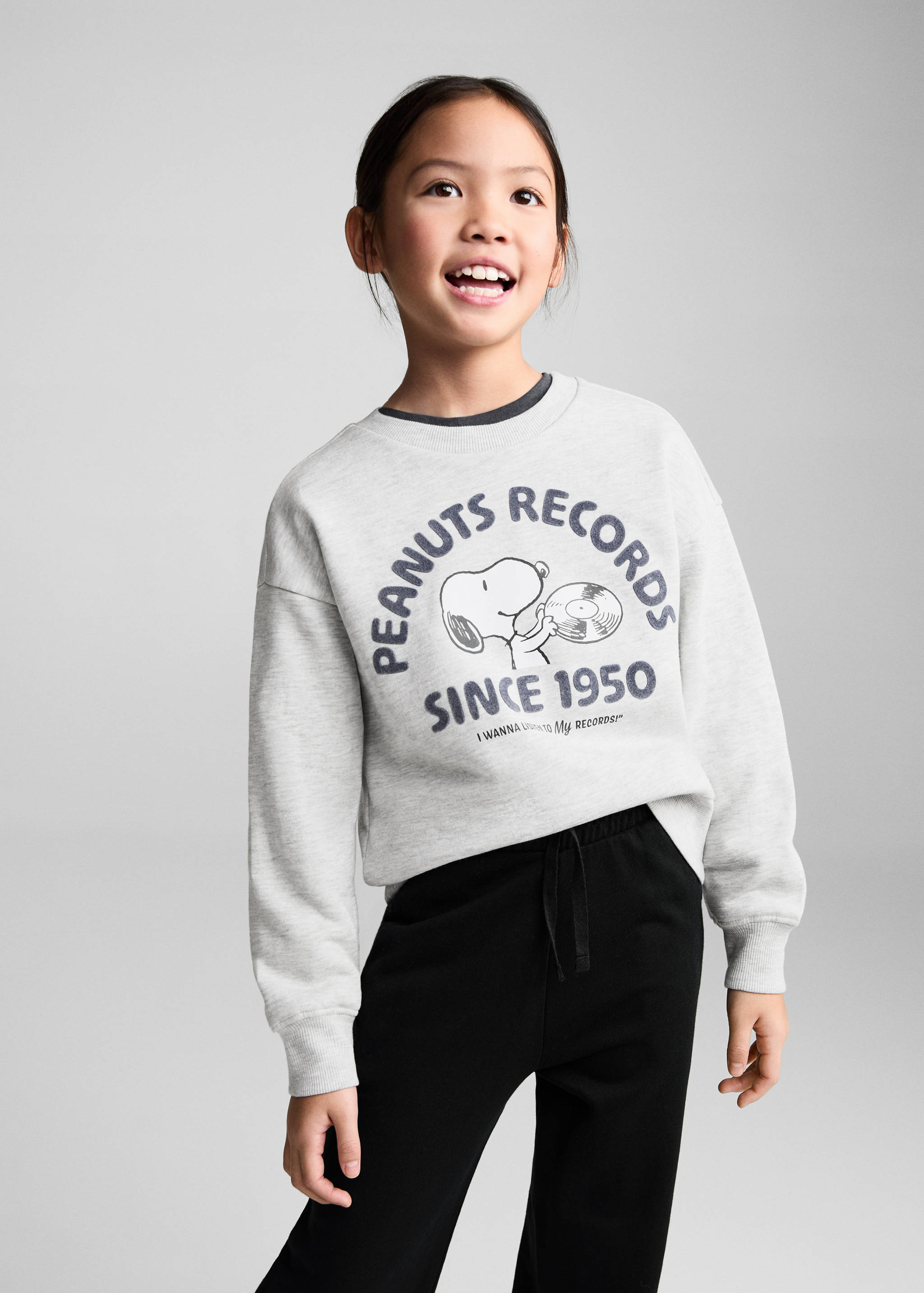 Cotton jogger-style trousers - Medium plane