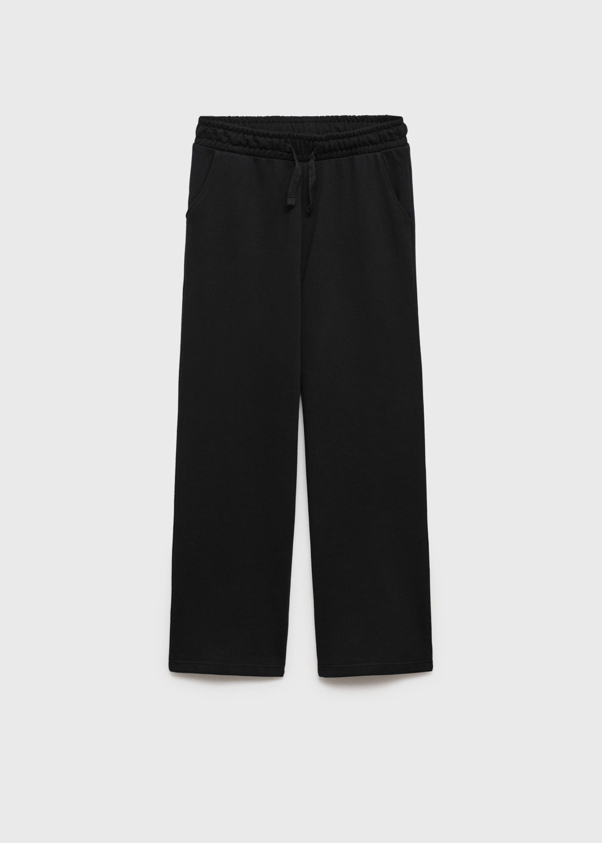 Cotton jogger-style trousers - Article without model