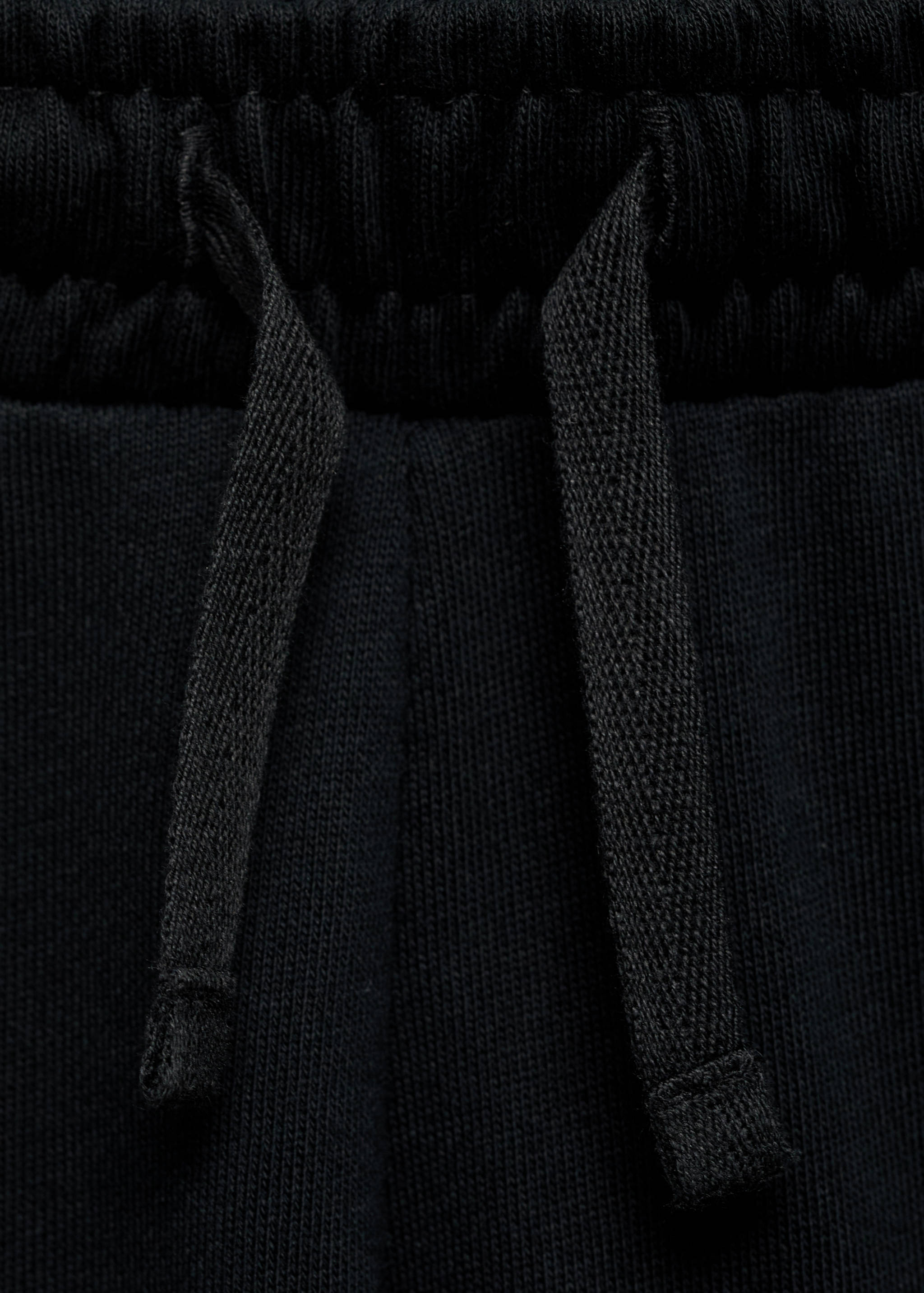 Cotton jogger-style trousers - Details of the article 8