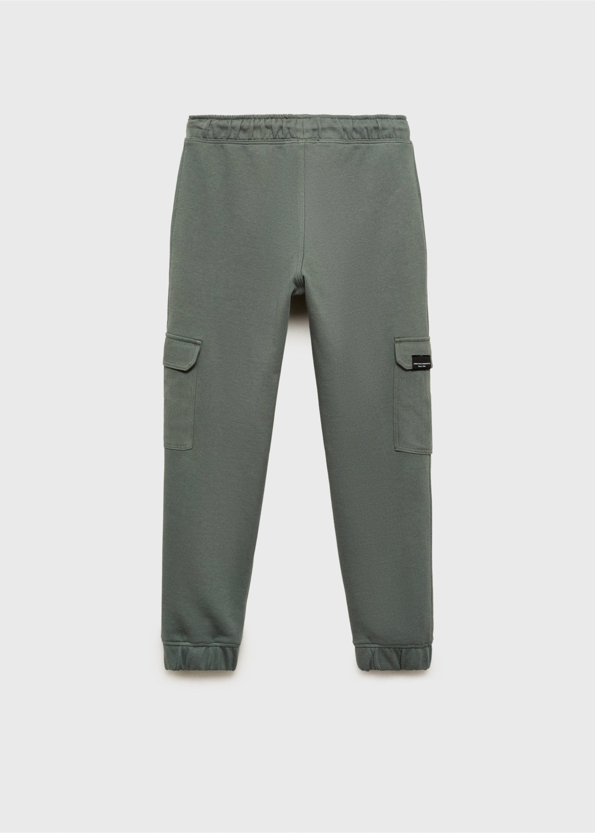 Cargo jogger trousers - Reverse of the article, Green. Ref: 87031049-00.