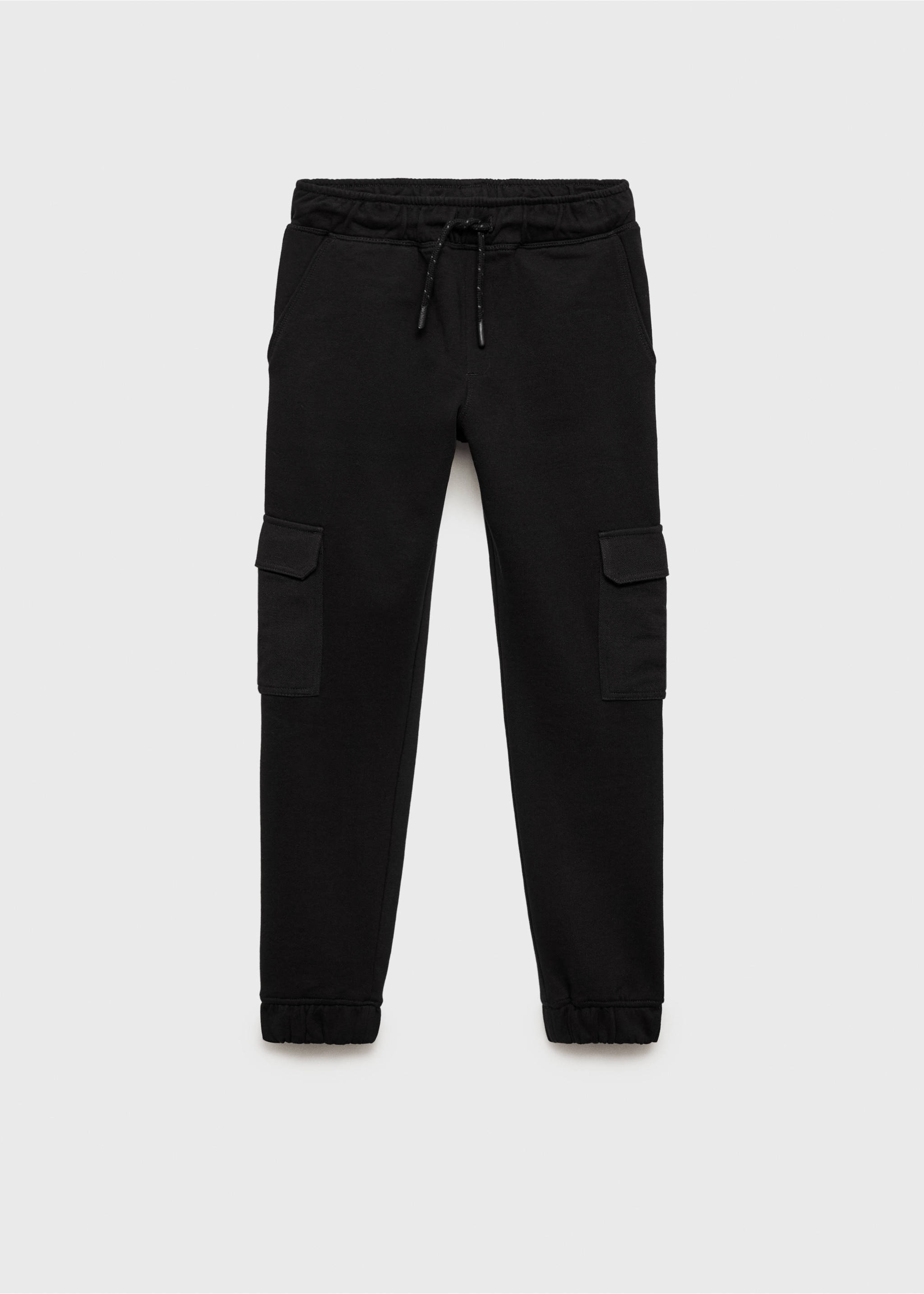 Joggerpants im Cargo-Stil - Artikel ohne Model, Schwarz. Ref: 87031049-00.