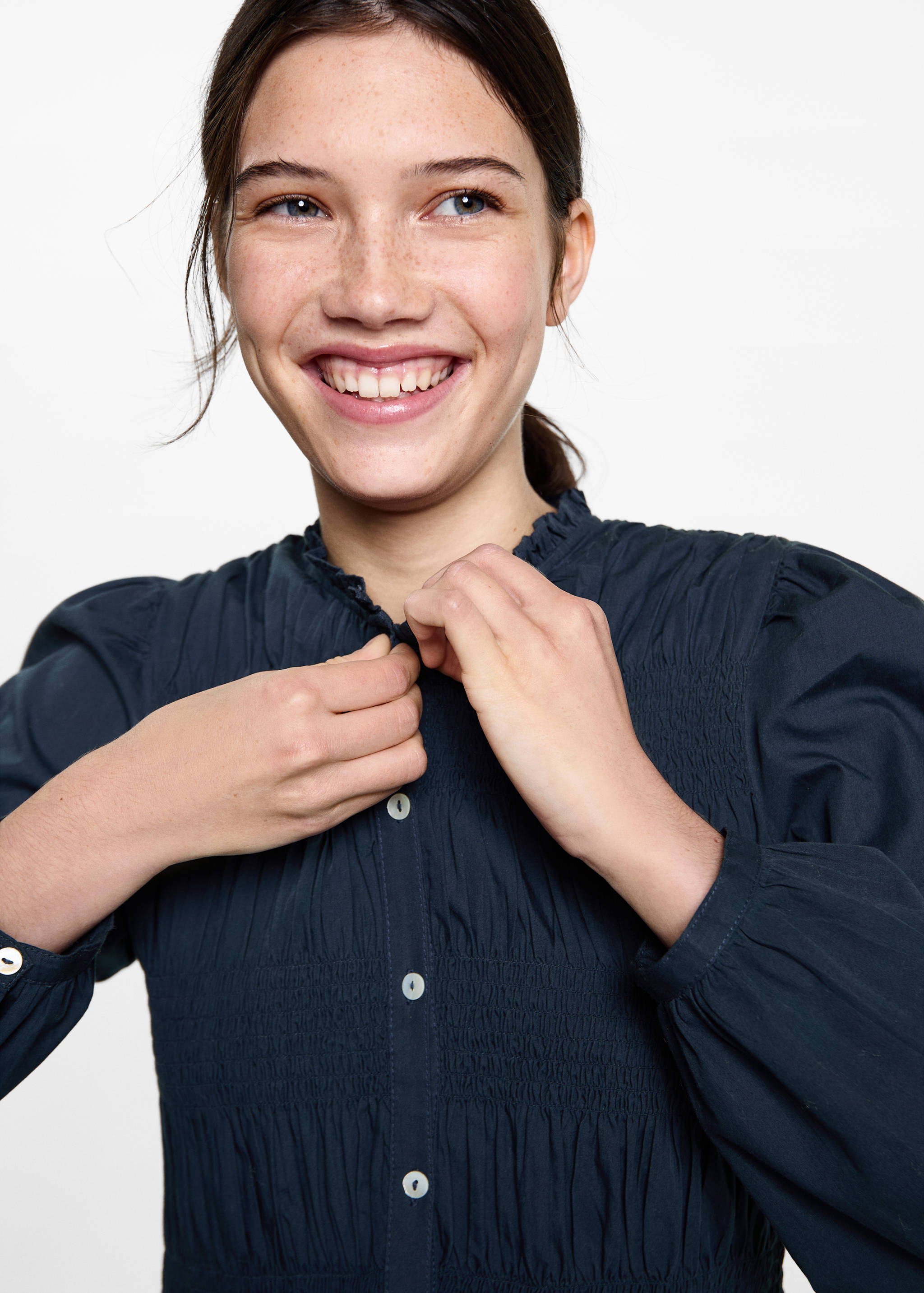 Brusa frunzida volant - Detall de l'article 1