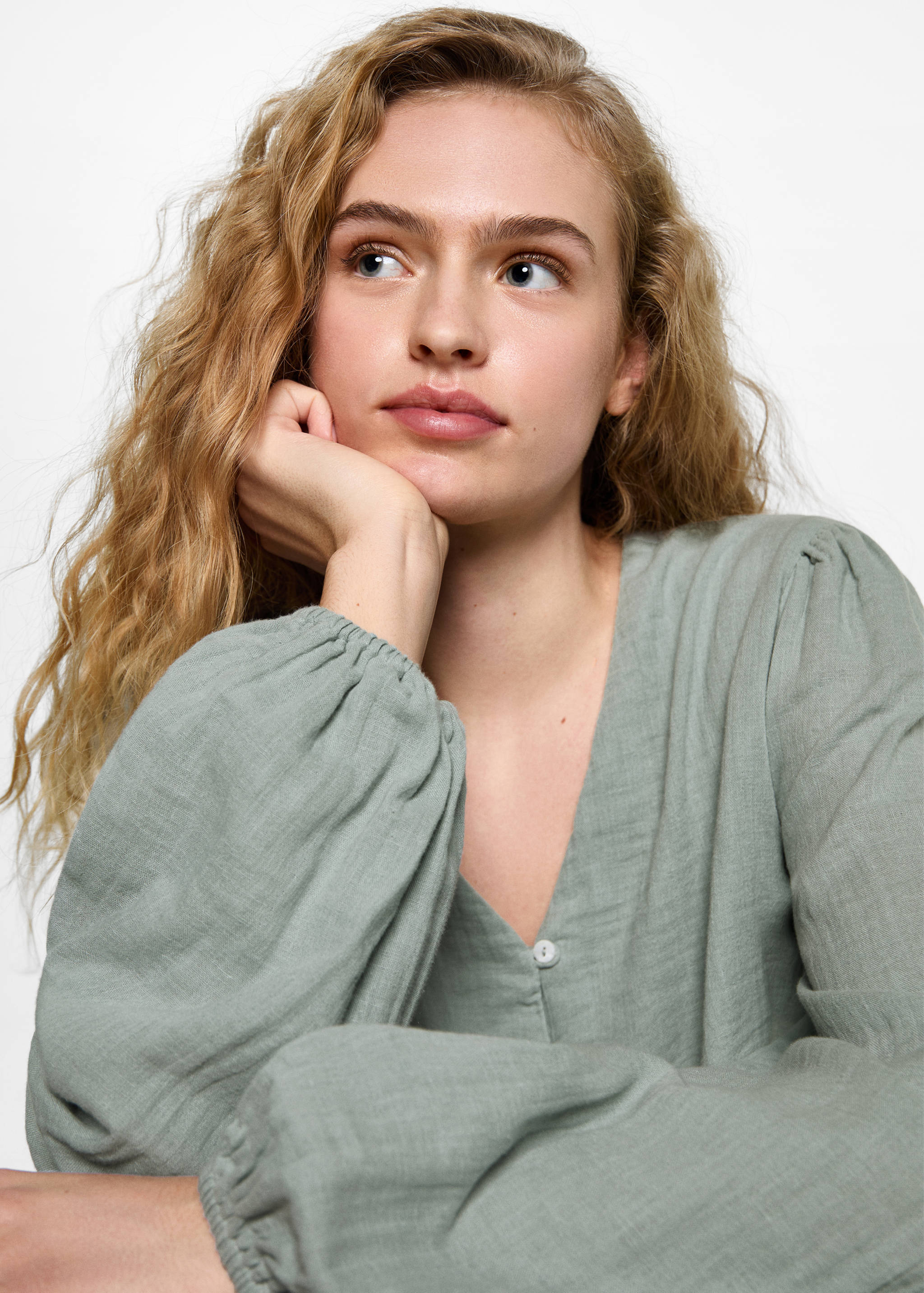 Bluse mit Ballonärmel - Detail des Artikels 1