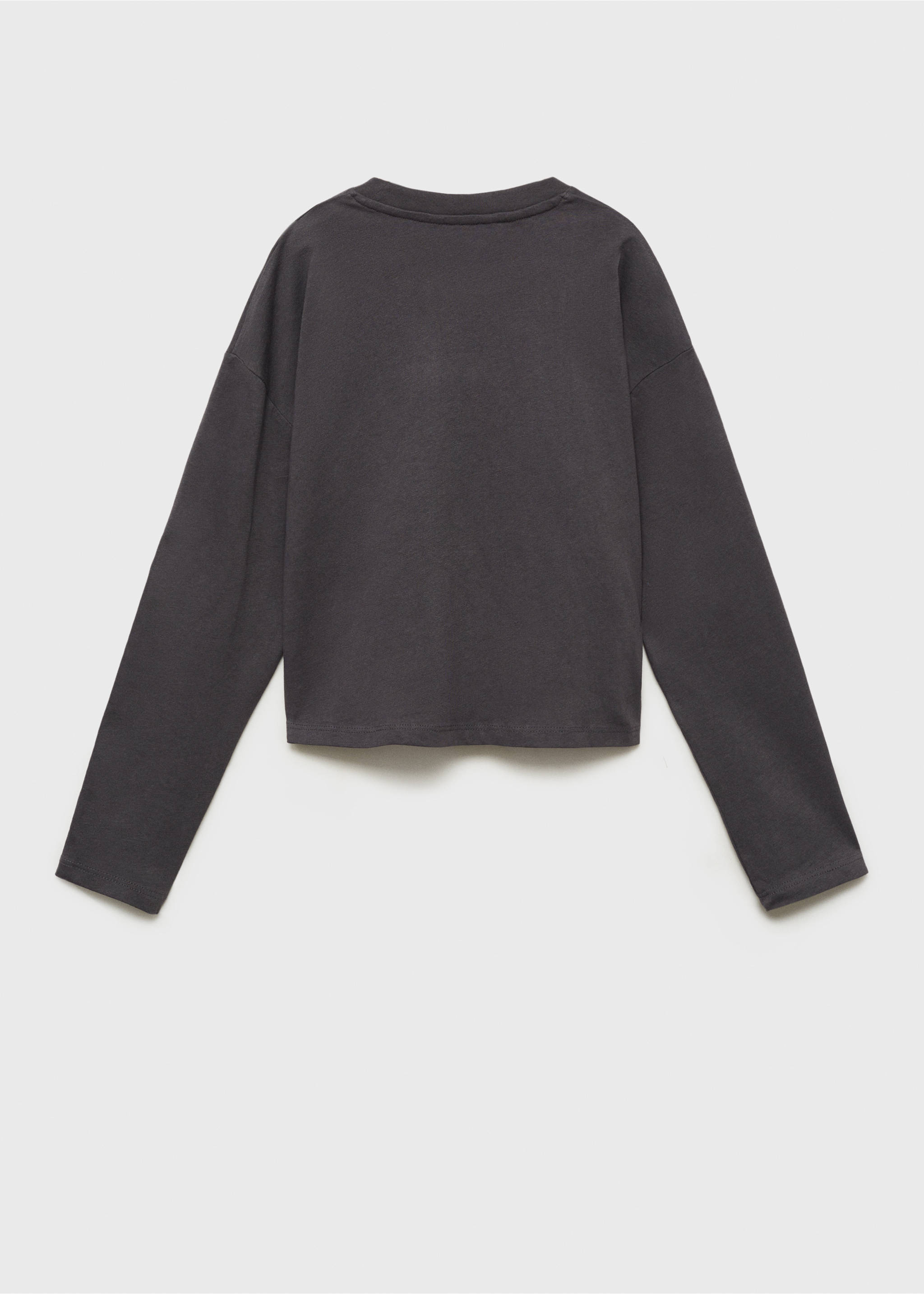 The Rolling Stones T-shirt - Reverse of the article, Charcoal. Ref: 87032025-00.