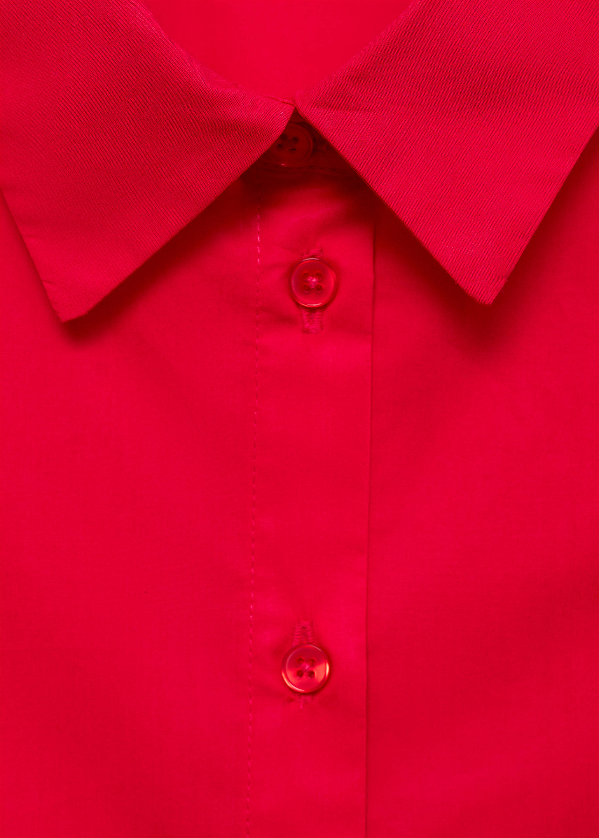 Cotton blouse with lace detail - Details of the article 8