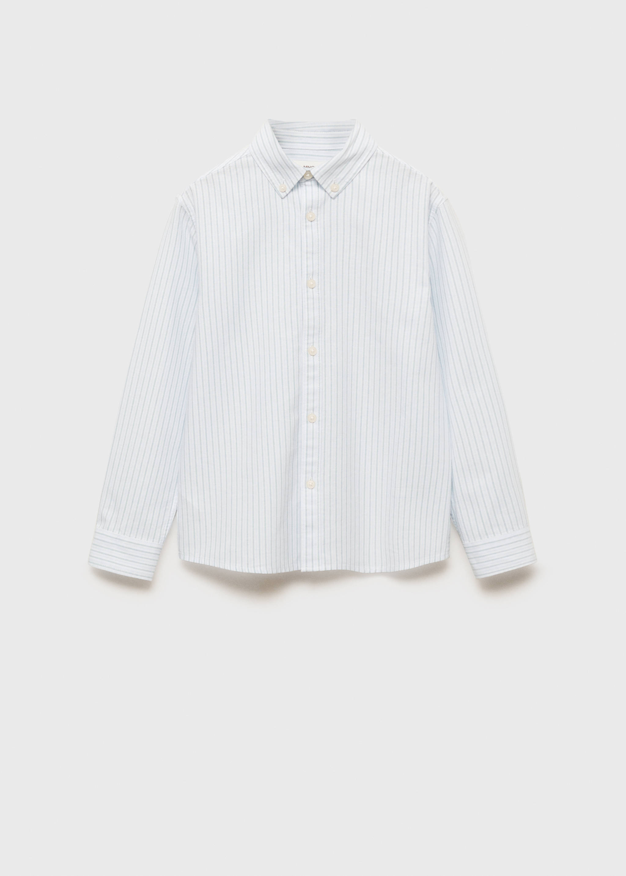 100% cotton Oxford striped shirt - Article without model