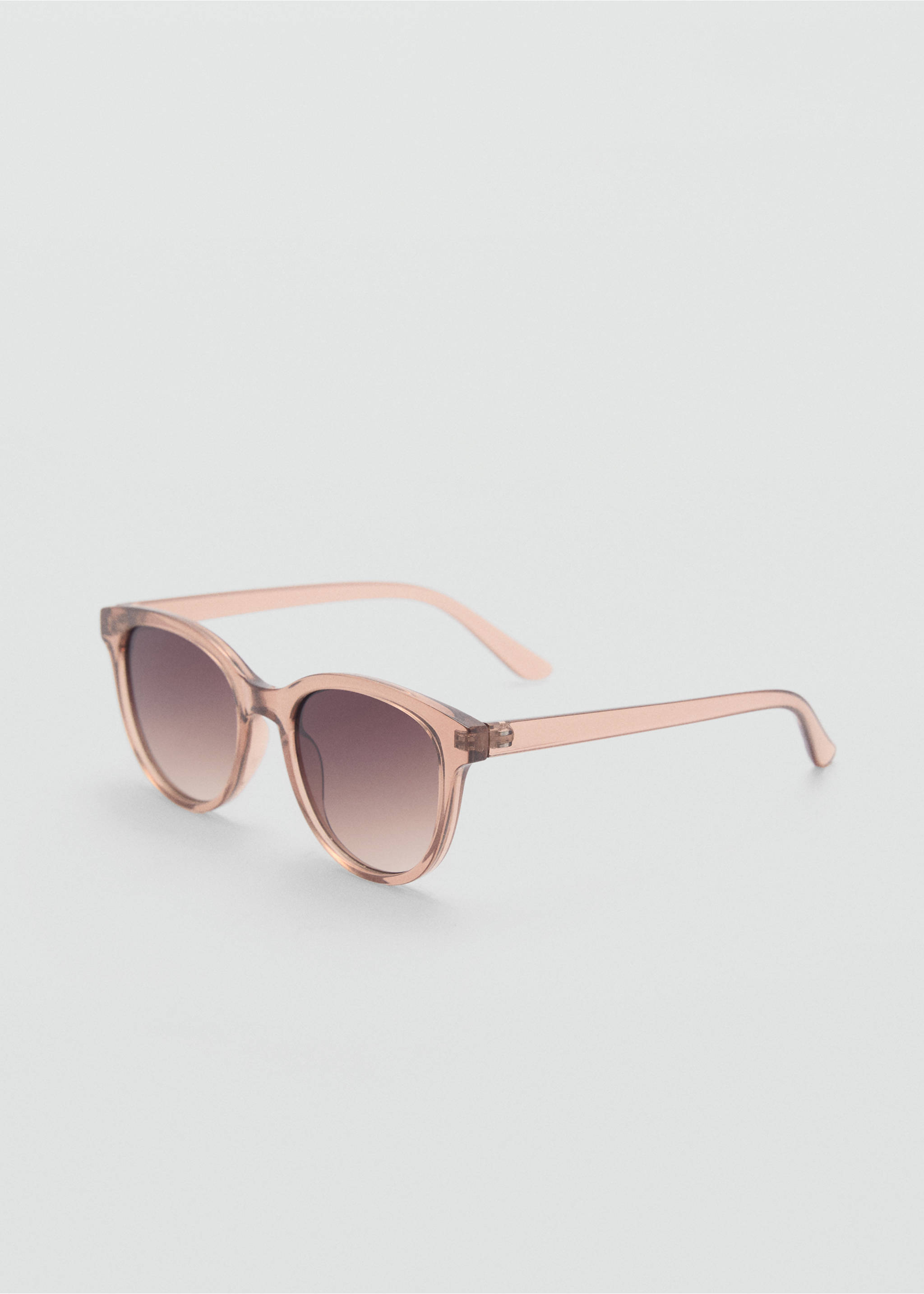 Resin frame sunglasses - Medium plane, Peach. Ref: 87032536-00.