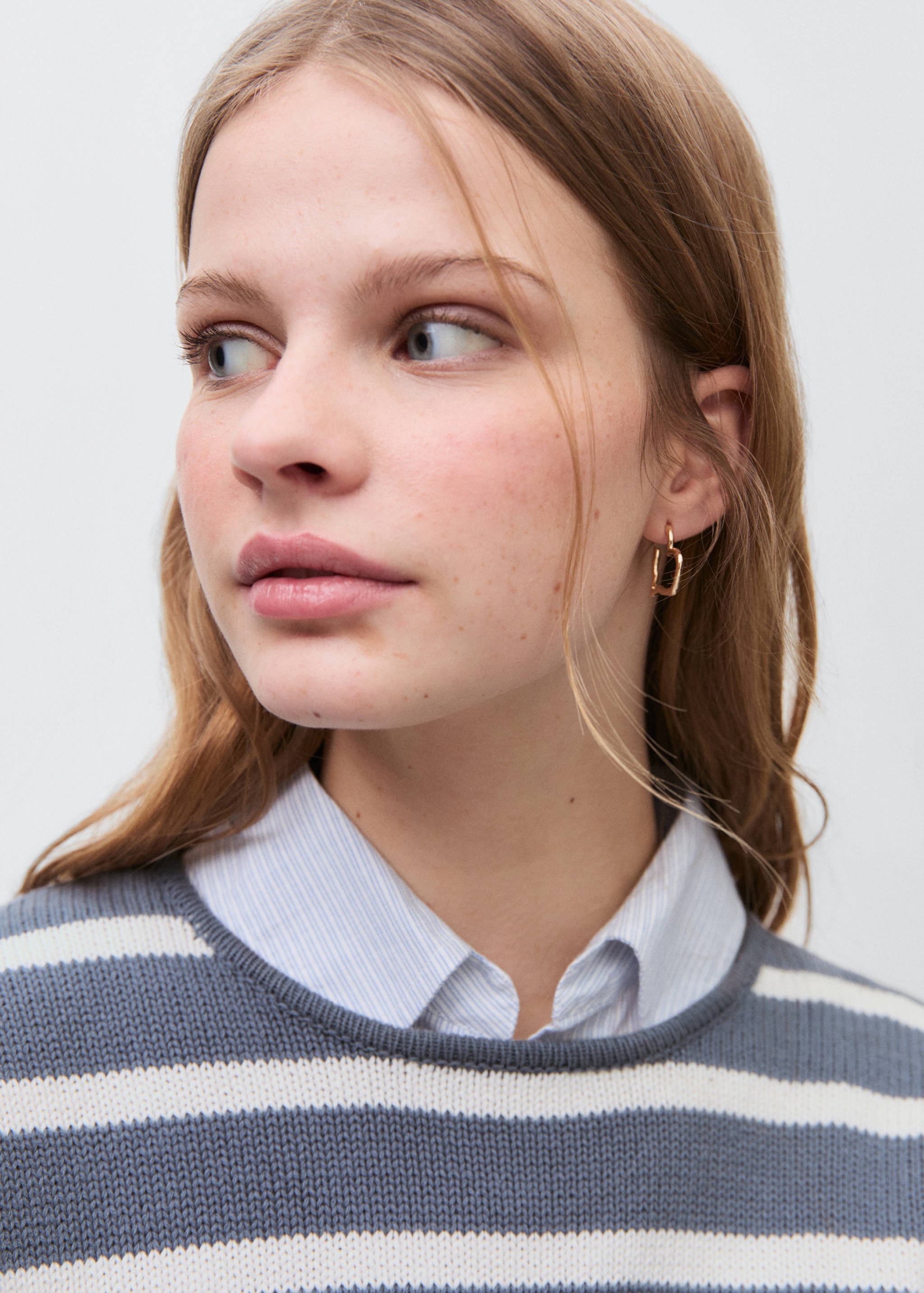 Gestreifter Strickpullover - Detail des Artikels 1