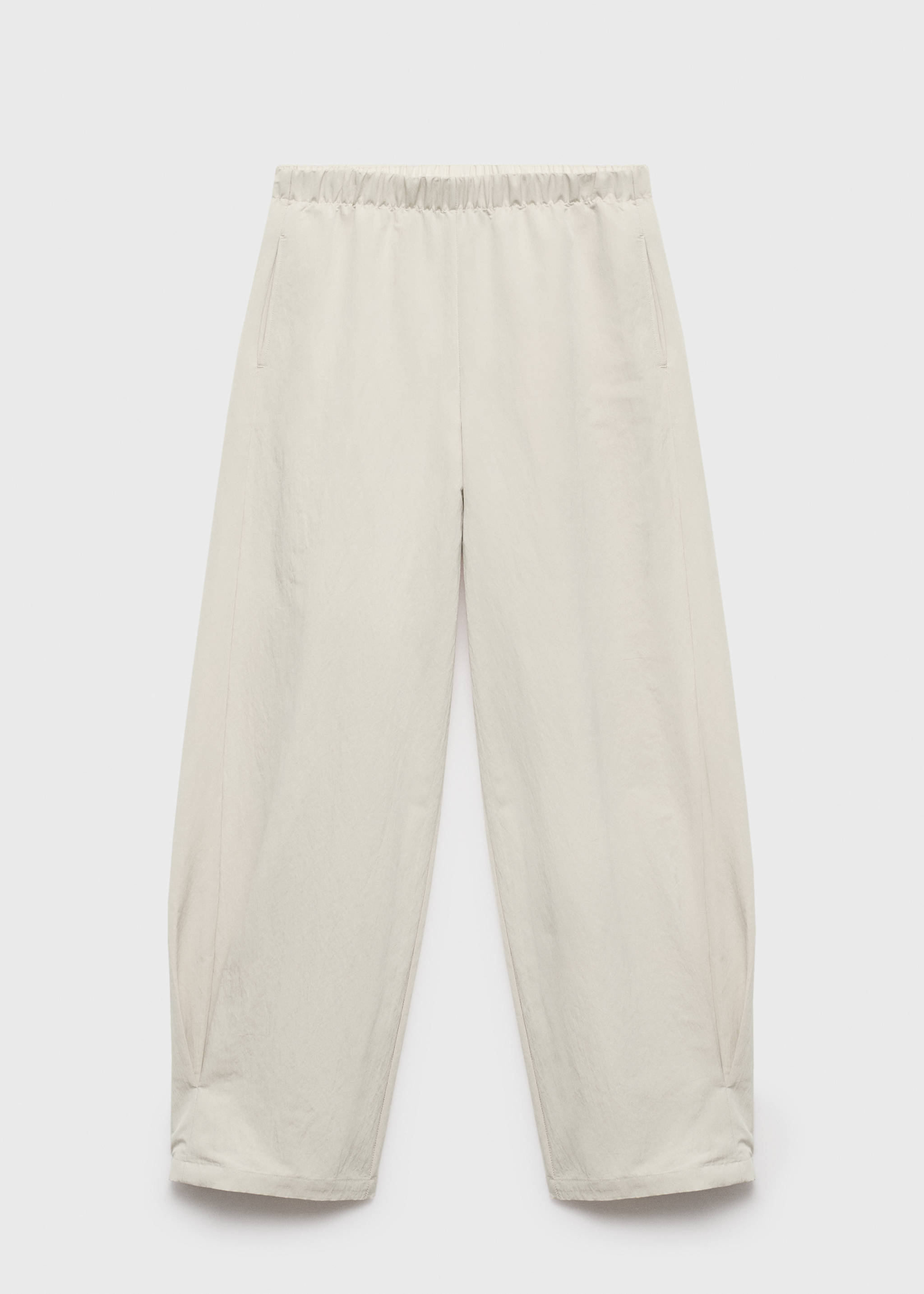 Pleated jogger trousers - Article without model