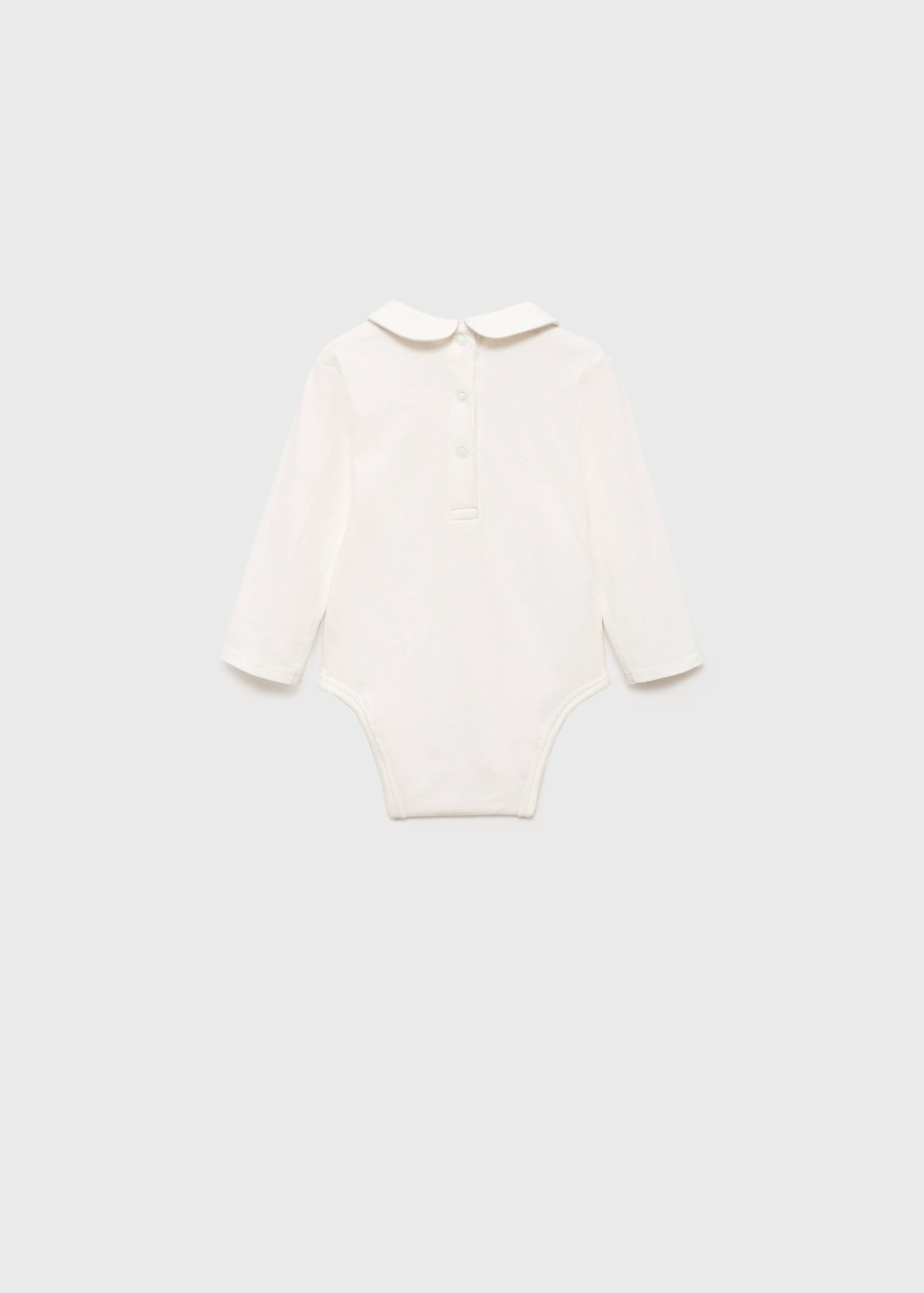 Baby-neck bodysuit - Reverse of the article