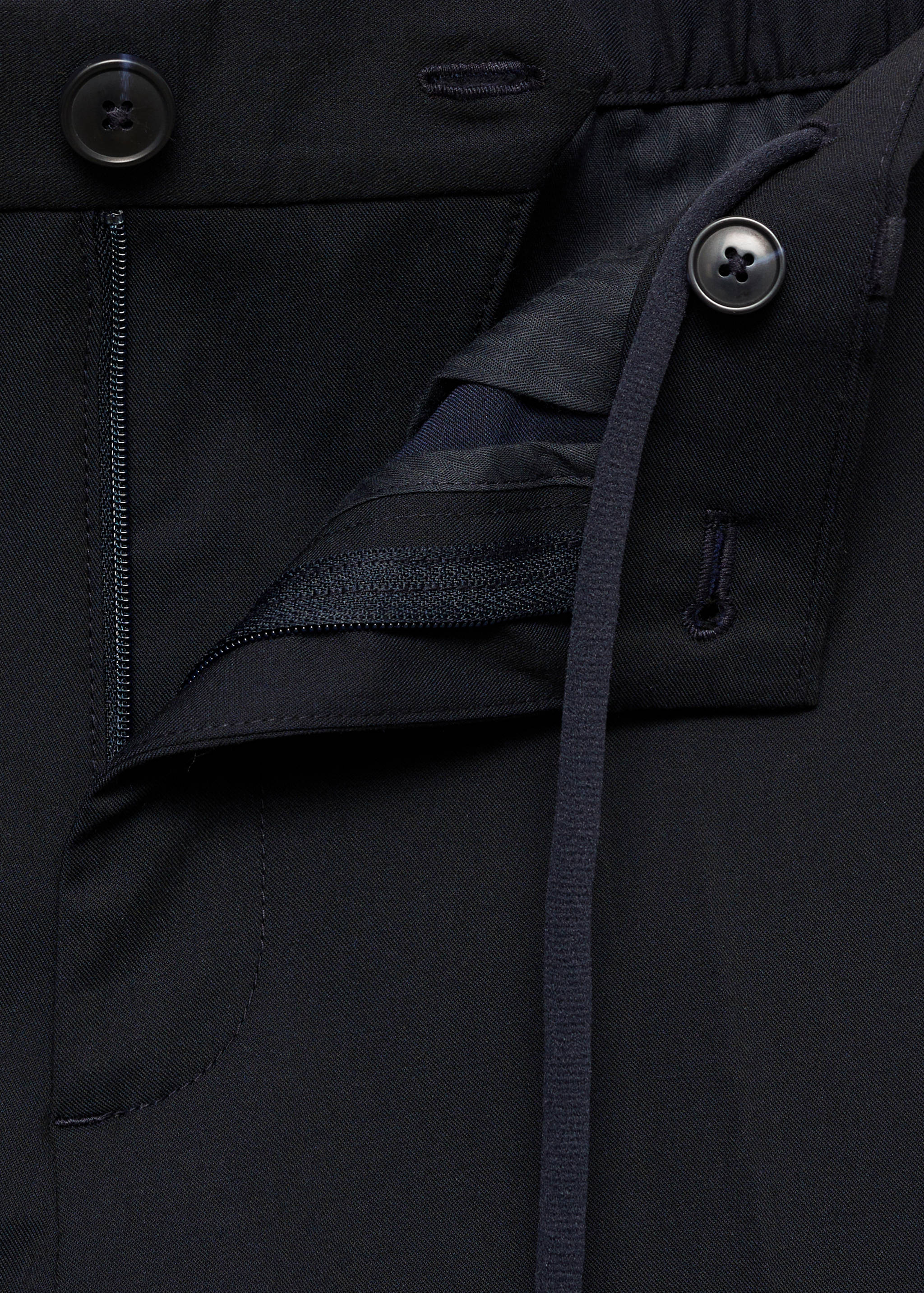 Bologna slim cropped comfort stretch trousers - Details of the article 0