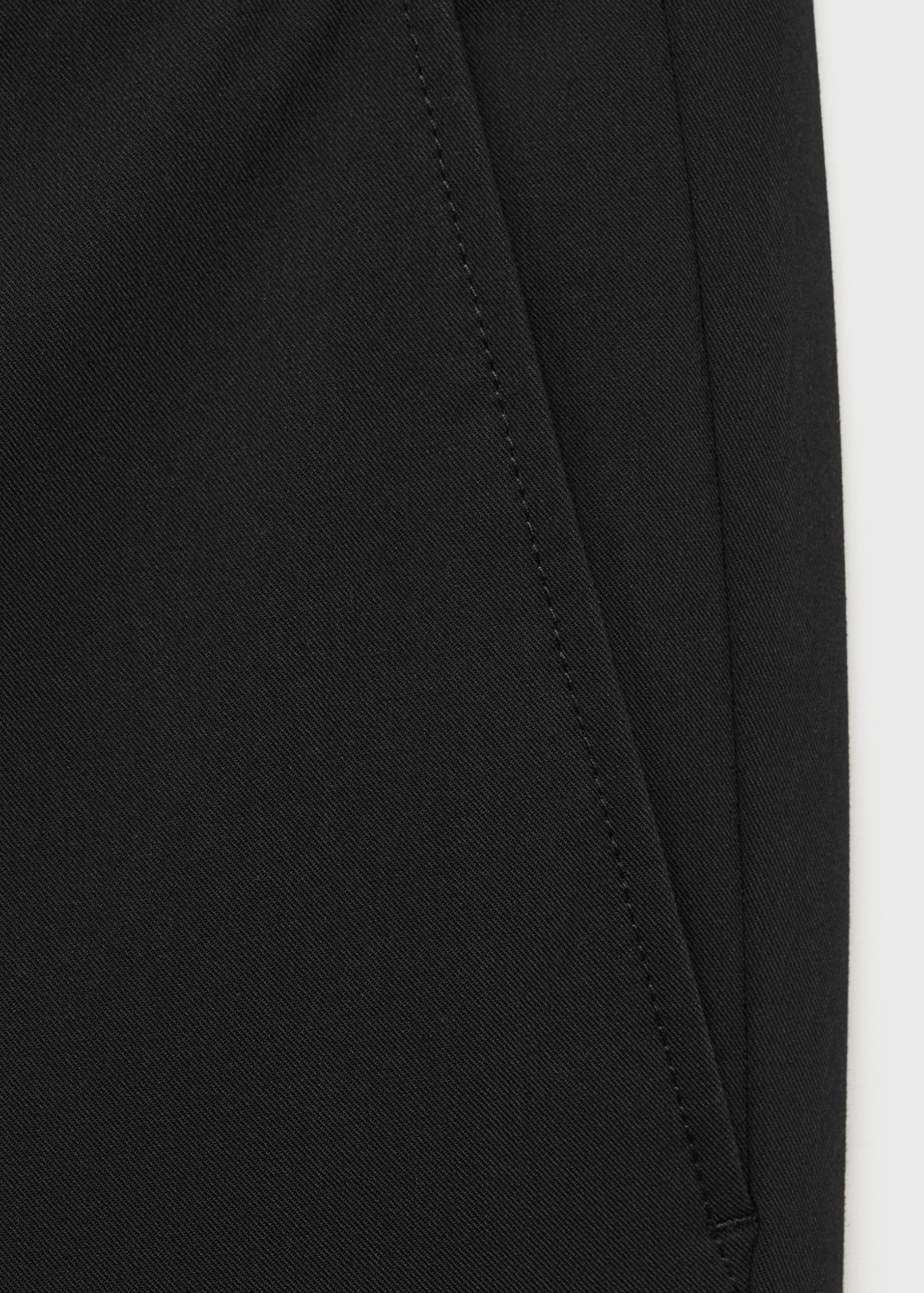 Bologna slim cropped comfort stretch pants - Details of the article 8