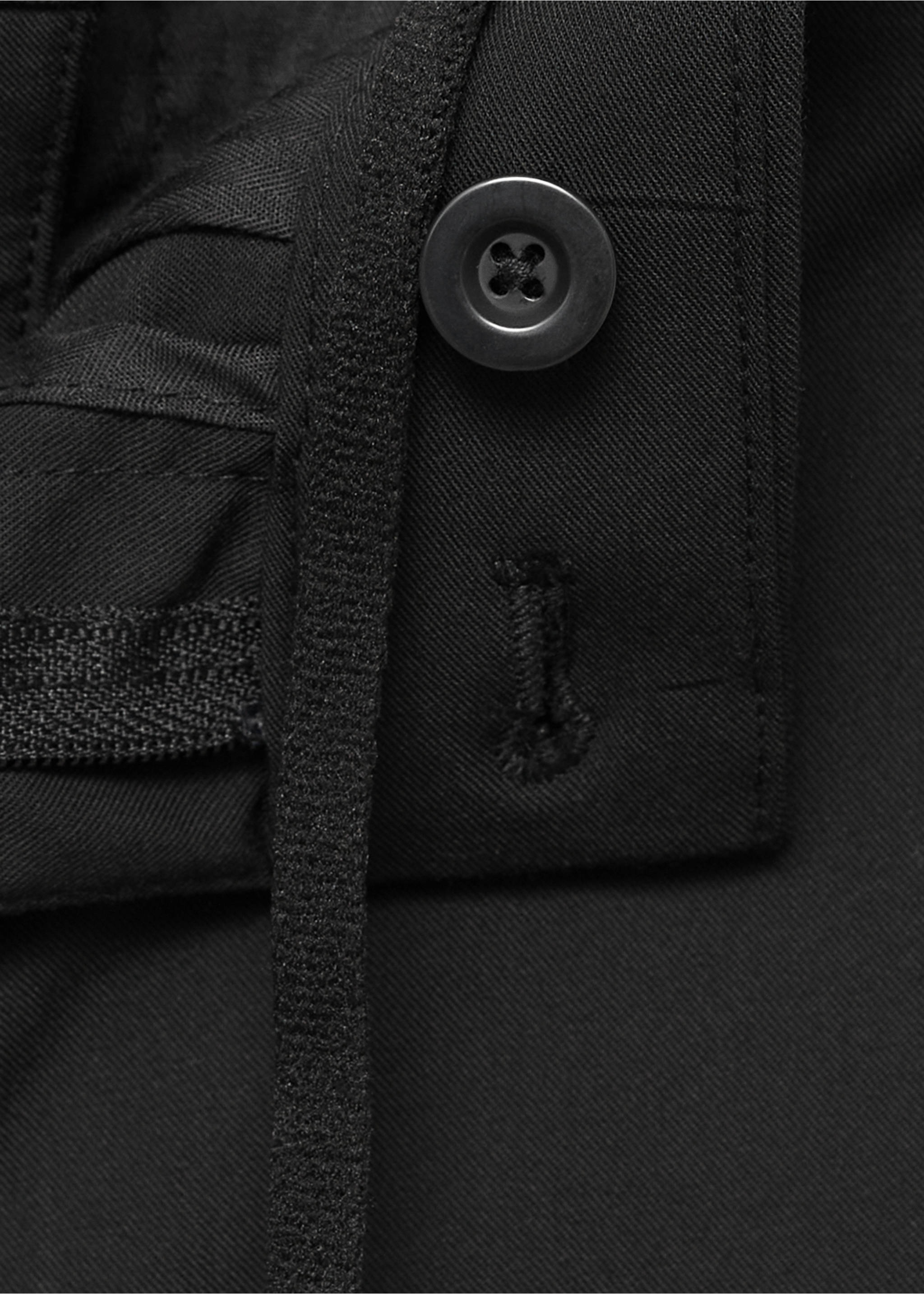 Bologna slim cropped comfort stretch trousers - Details of the article 0, Black. Ref: 87032889-00.