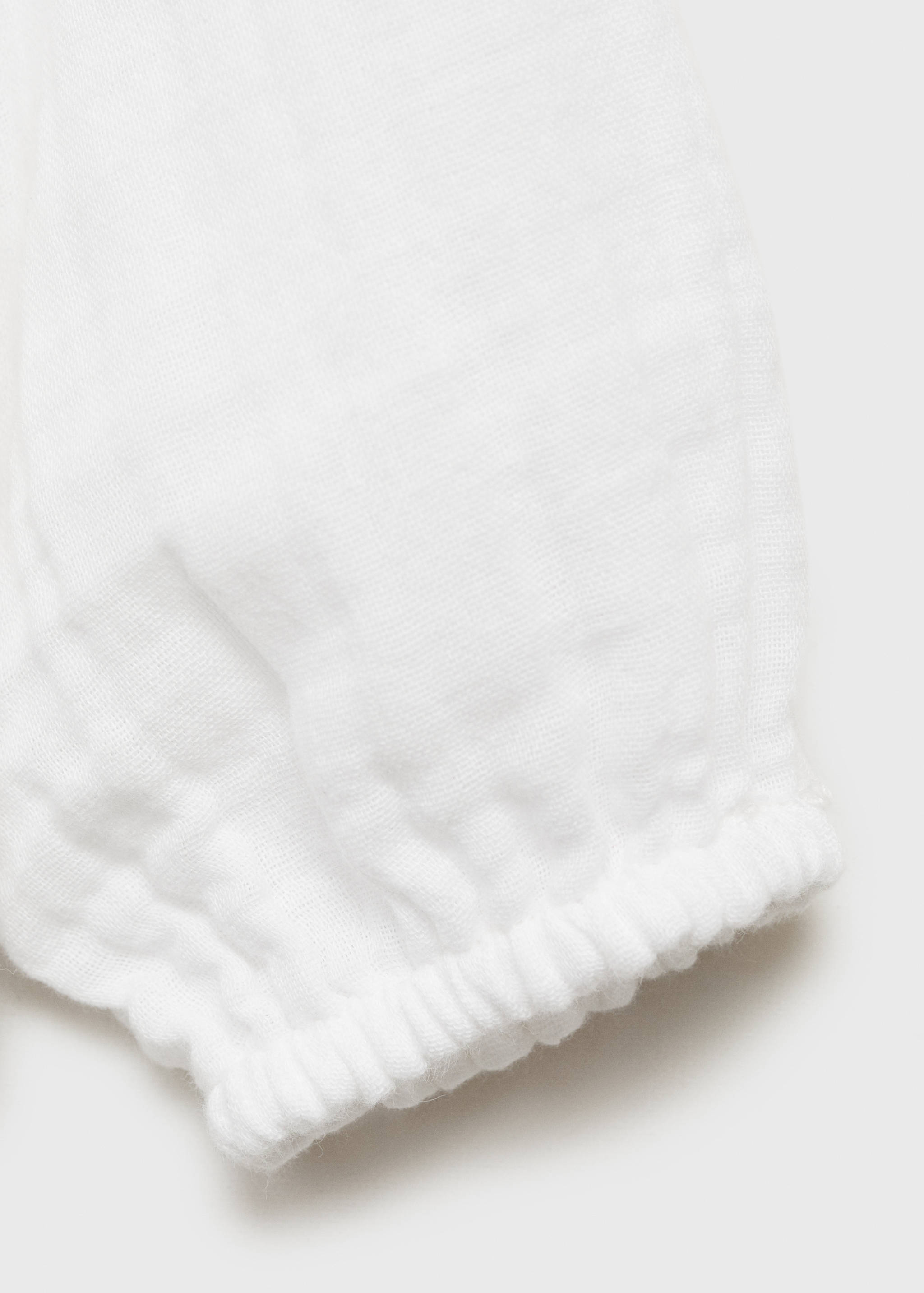 Cheesecloth cotton blouse - Details of the article 8