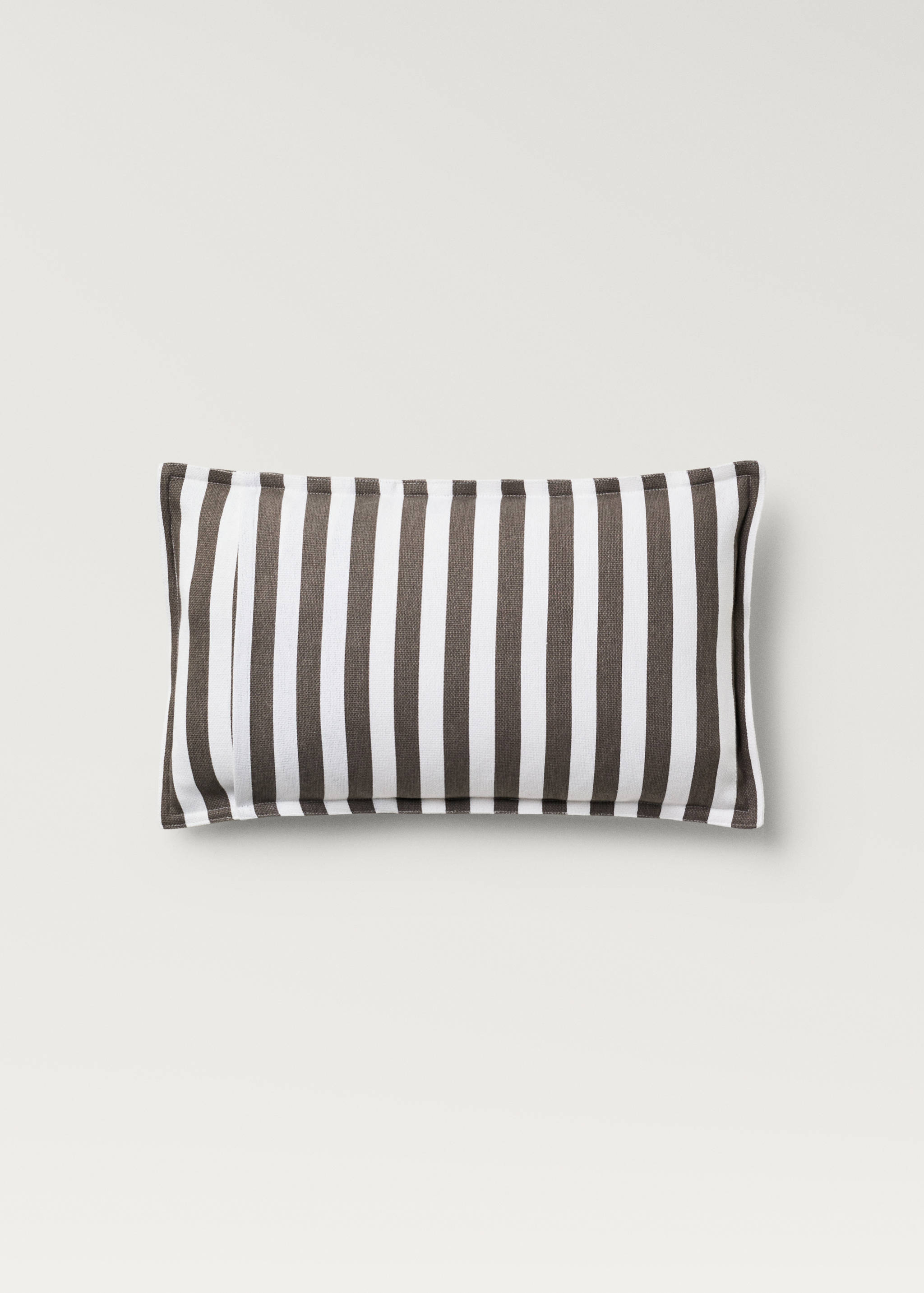 Stripe-print cushion cover 30x50 cm - Details of the article 1