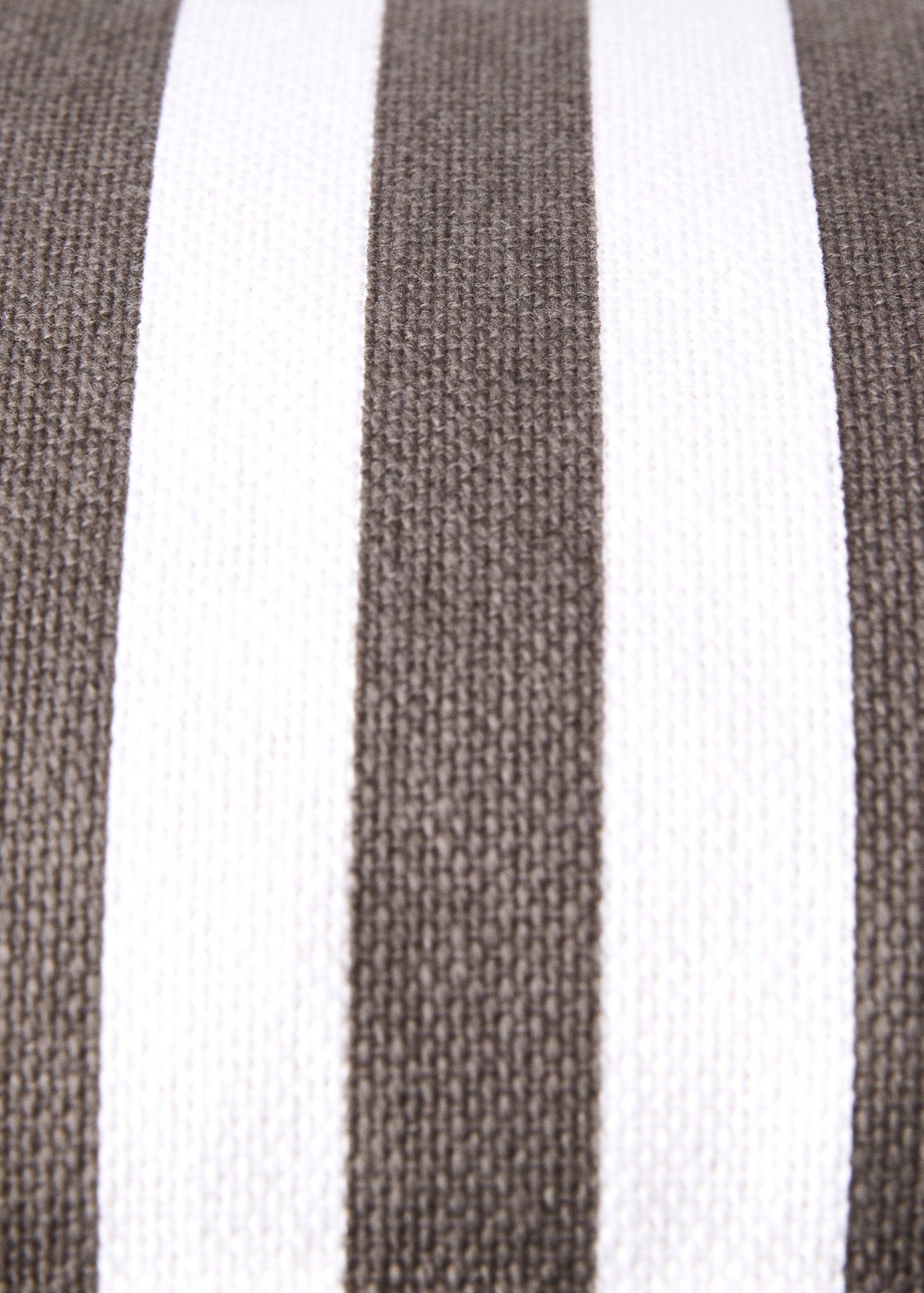 Stripe-print cushion cover 30x50 cm - Details of the article 2