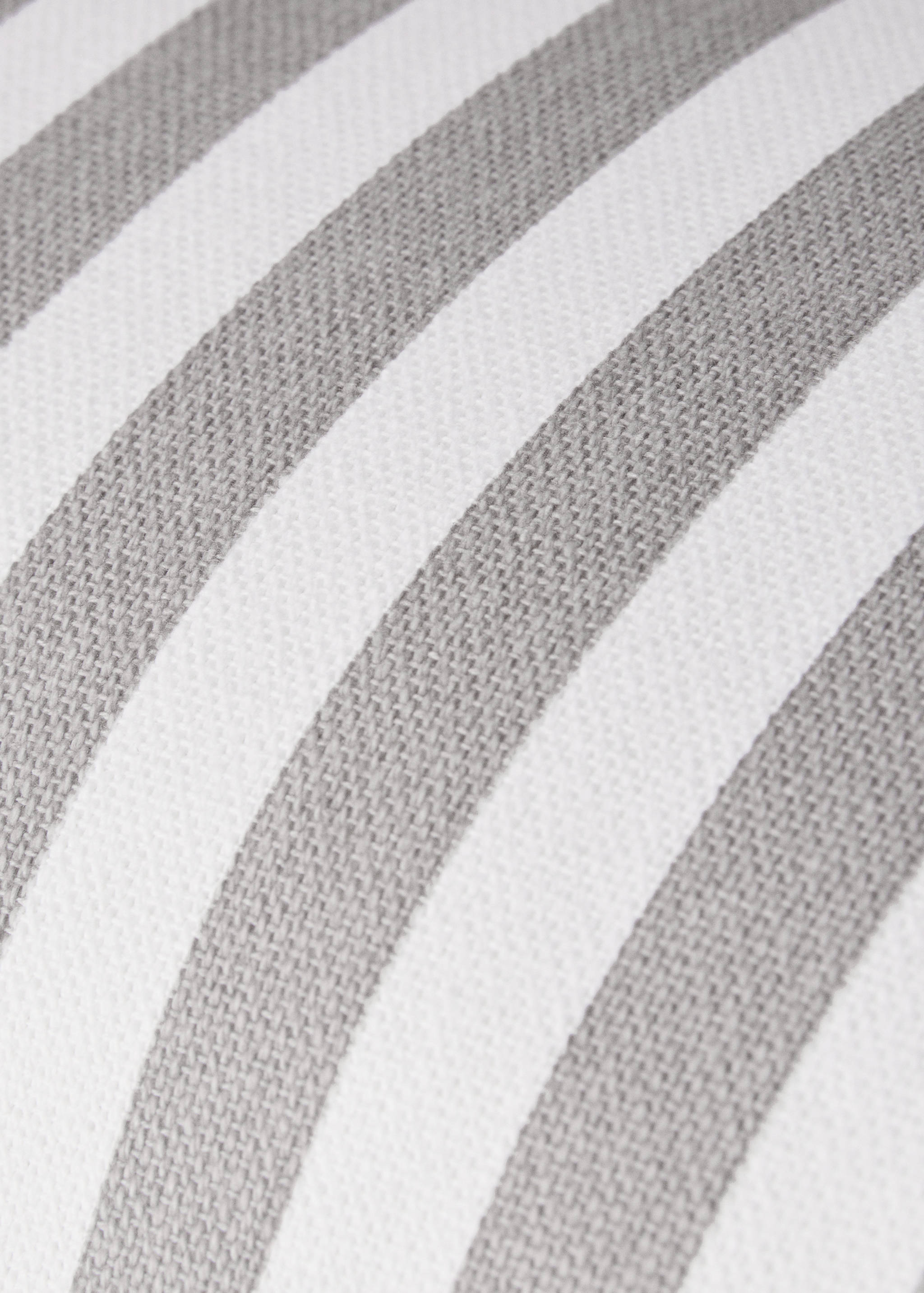 Stripe-print cushion cover 30x50 cm - Details of the article 3