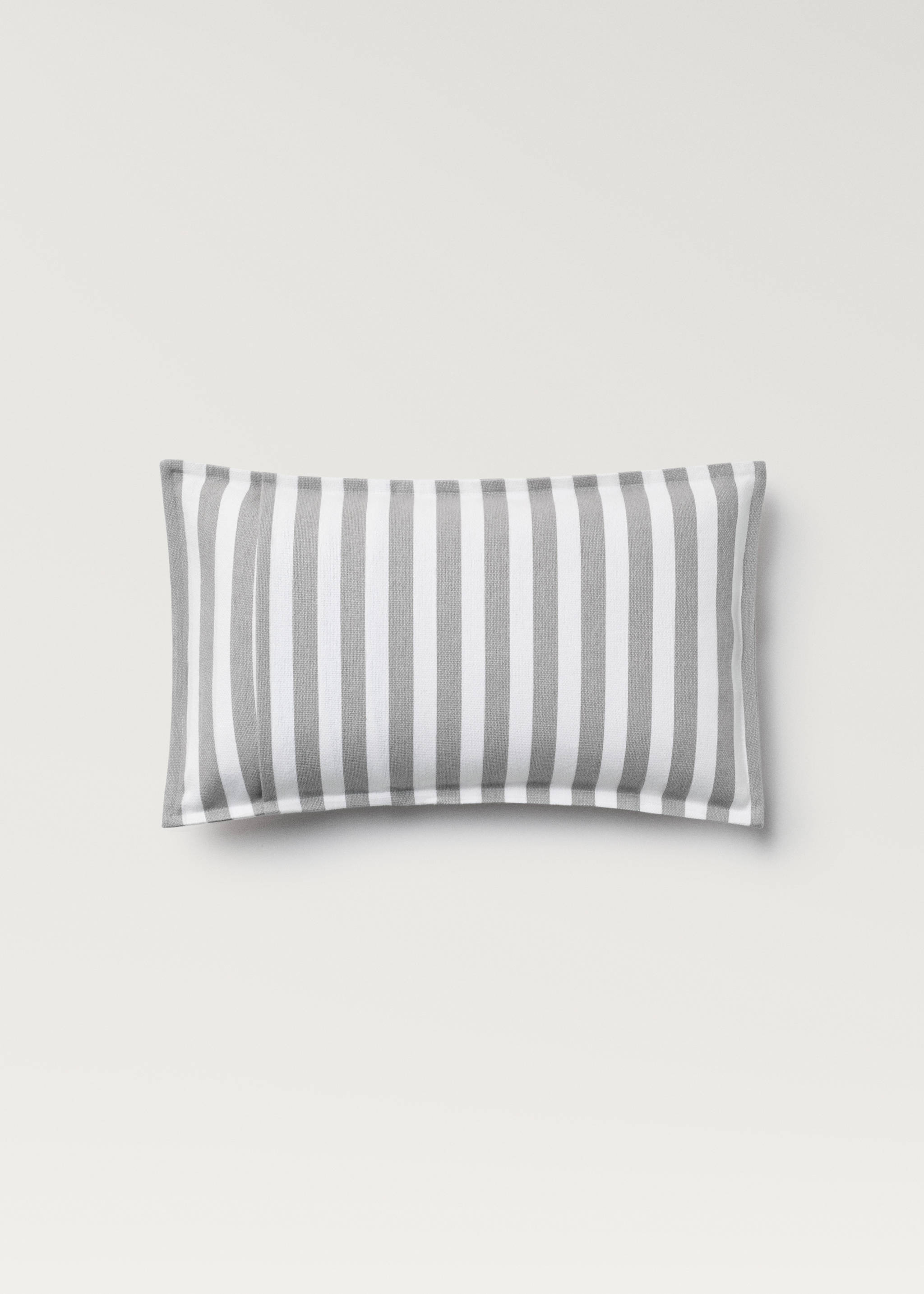 Stripe-print cushion cover 30x50 cm - Details of the article 4