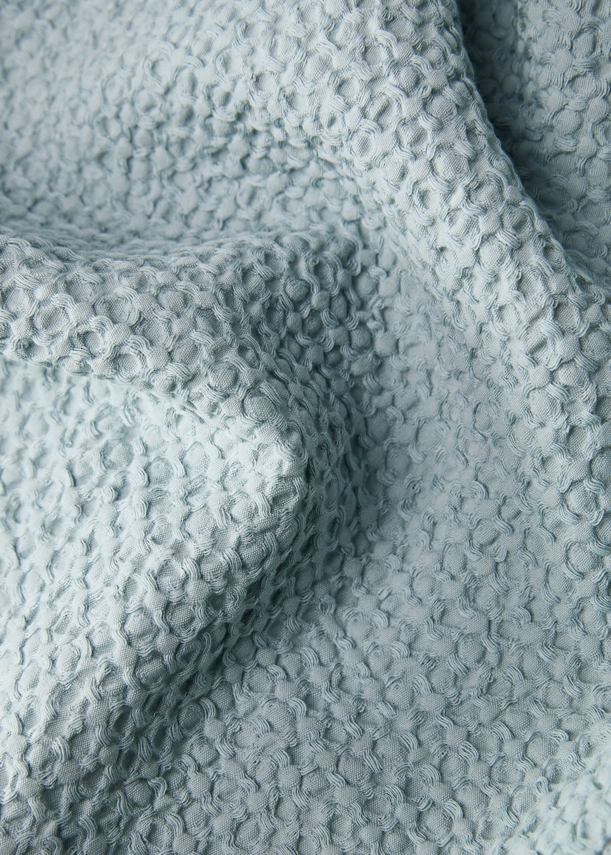 Funda nórdica algodón percal waffle cama 150/160 cm - Detalle del artículo 1