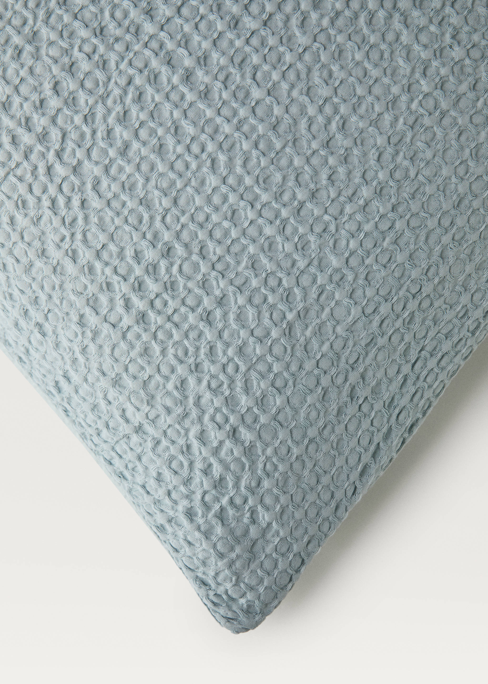 Funda nórdica algodón percal waffle cama 150/160 cm - Detalle del artículo 3