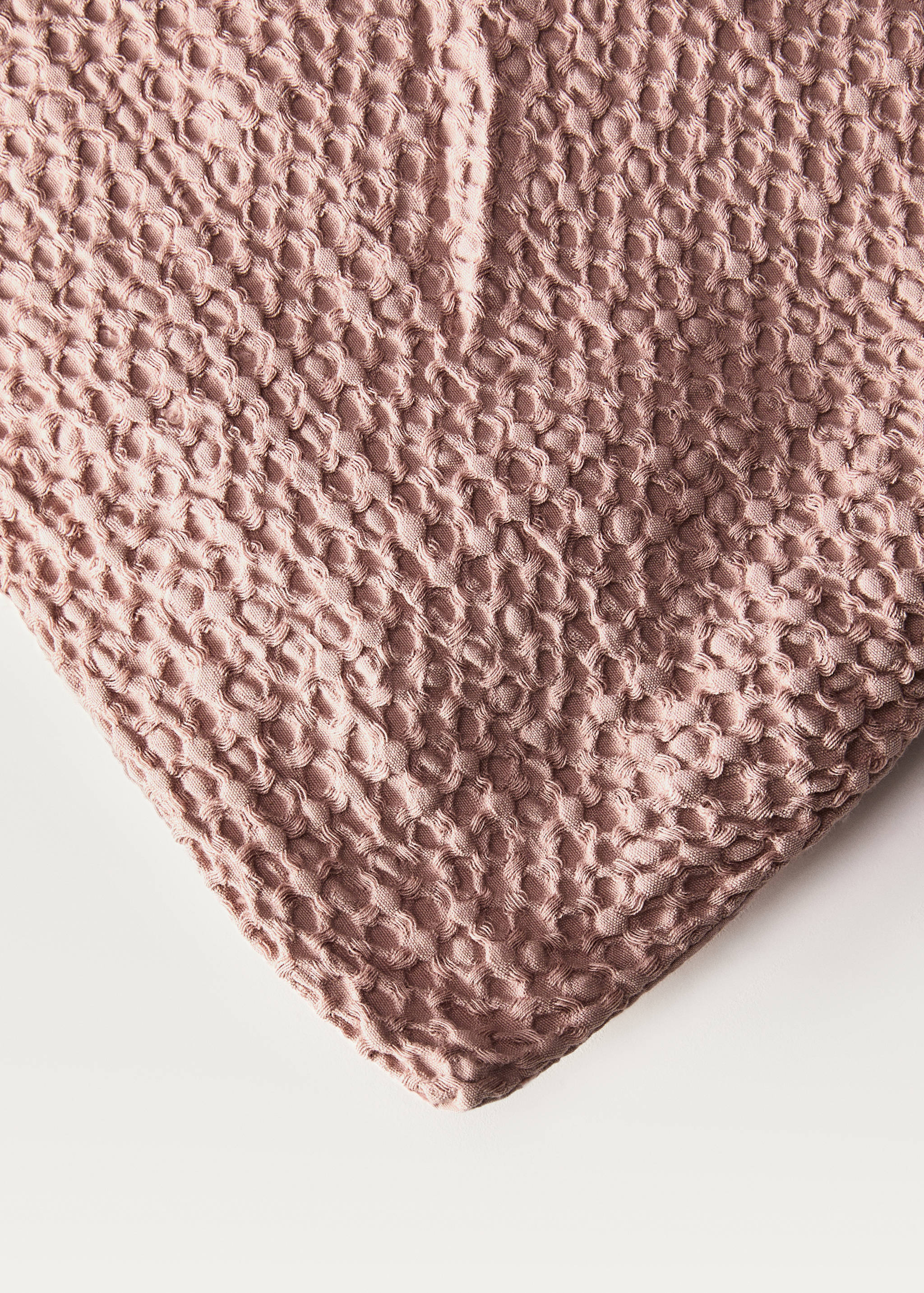 Funda nórdica algodón percal waffle cama 150/160 cm - Detalle del artículo 2