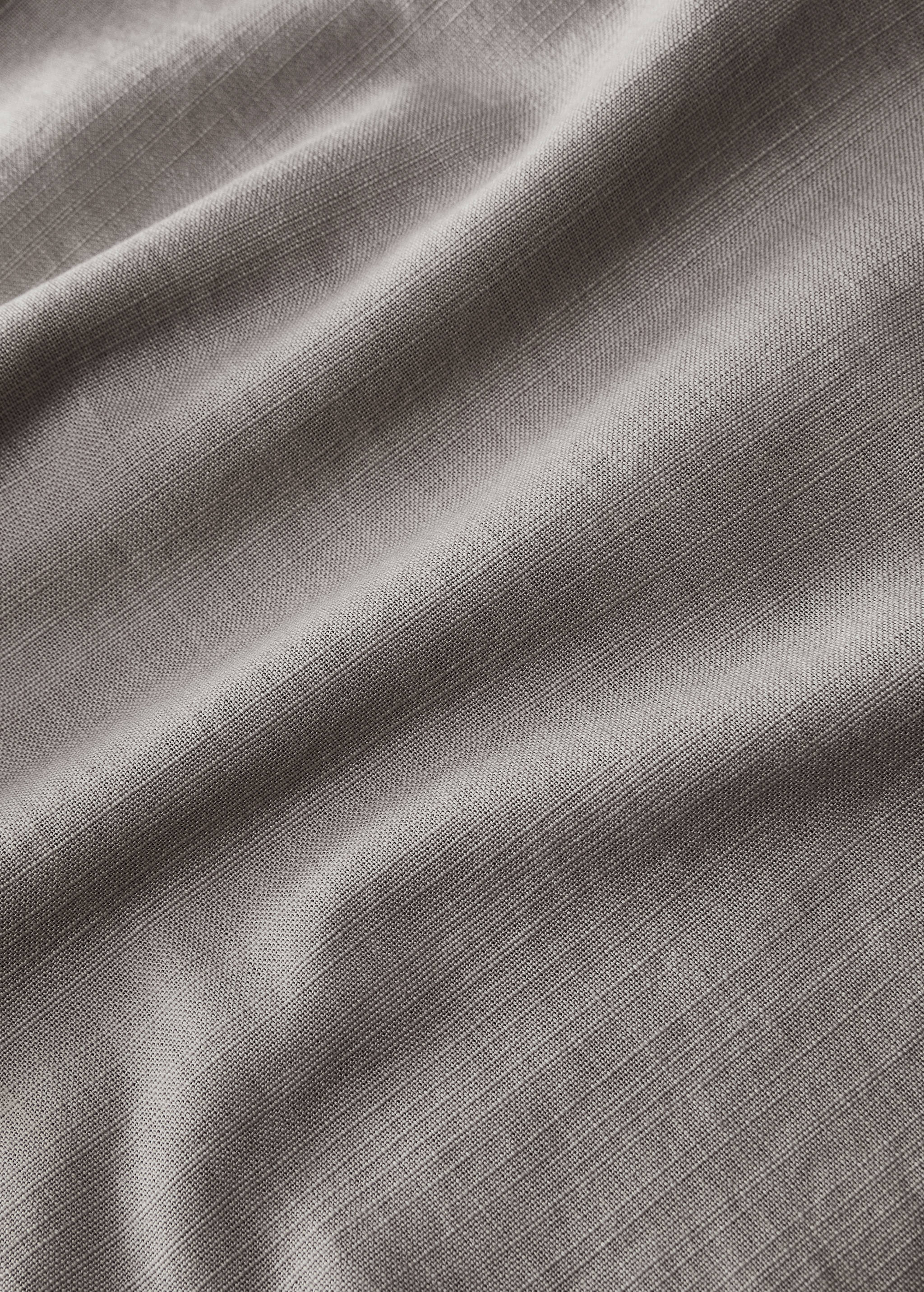 Cotton vanilla tablecloth for 2 to 4 diners - Details of the article 2