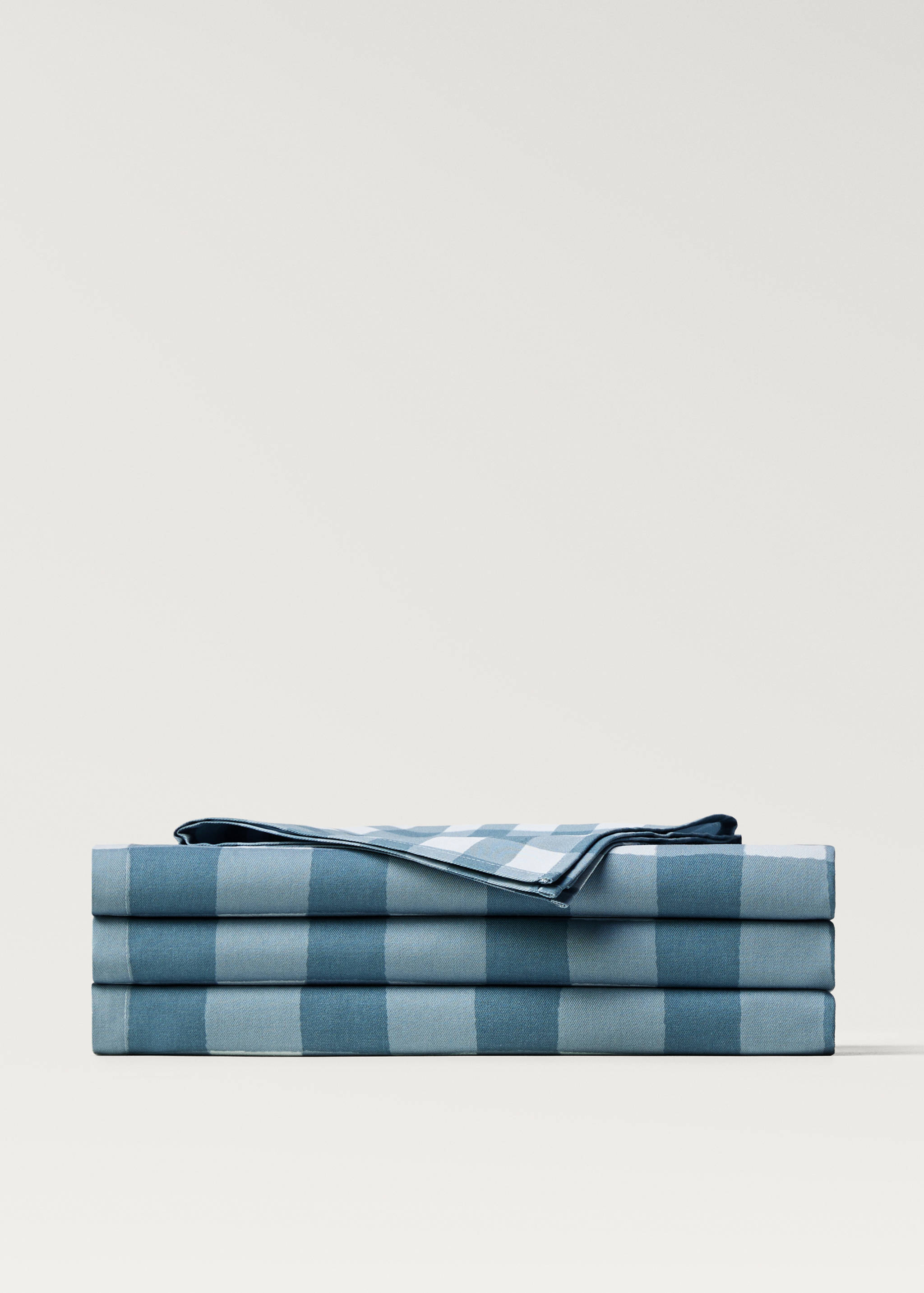 Karierte Baumwolltischdecke für 6 bis 8 Tischgäste - Artikel ohne Model