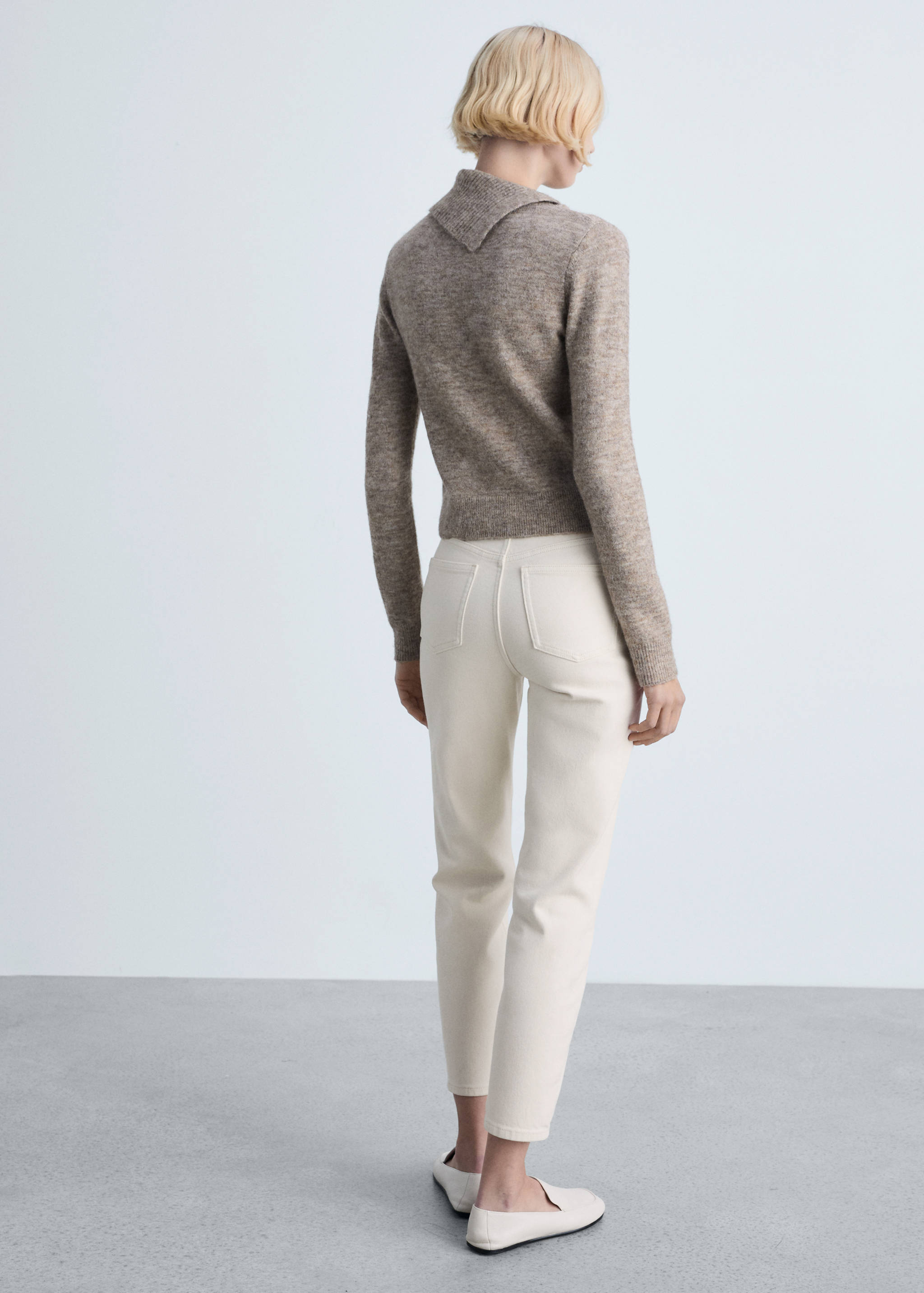 Newmom comfort high-waist jeans - Achterkant van het artikel