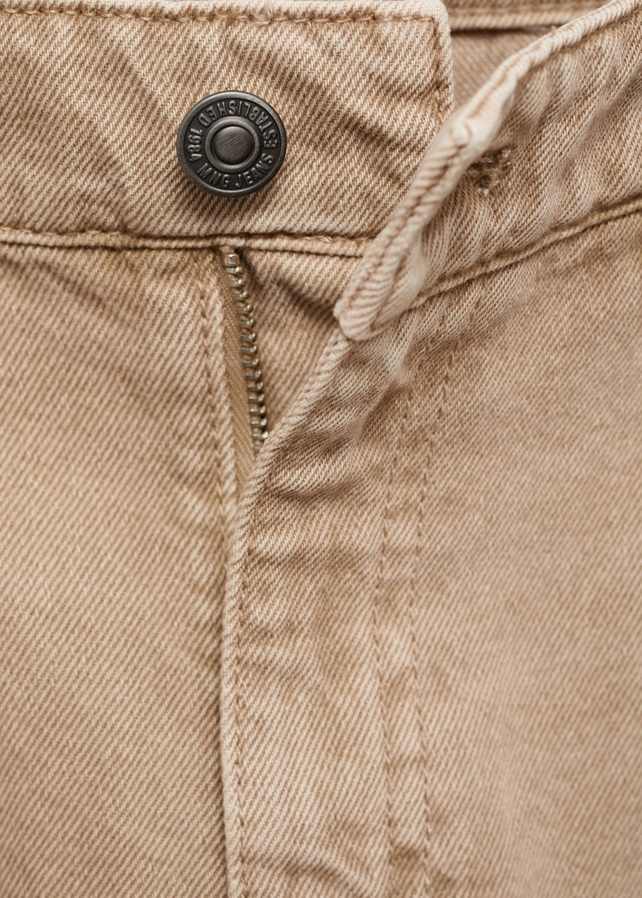 Low-rise wideleg jeans - Details of the article 8