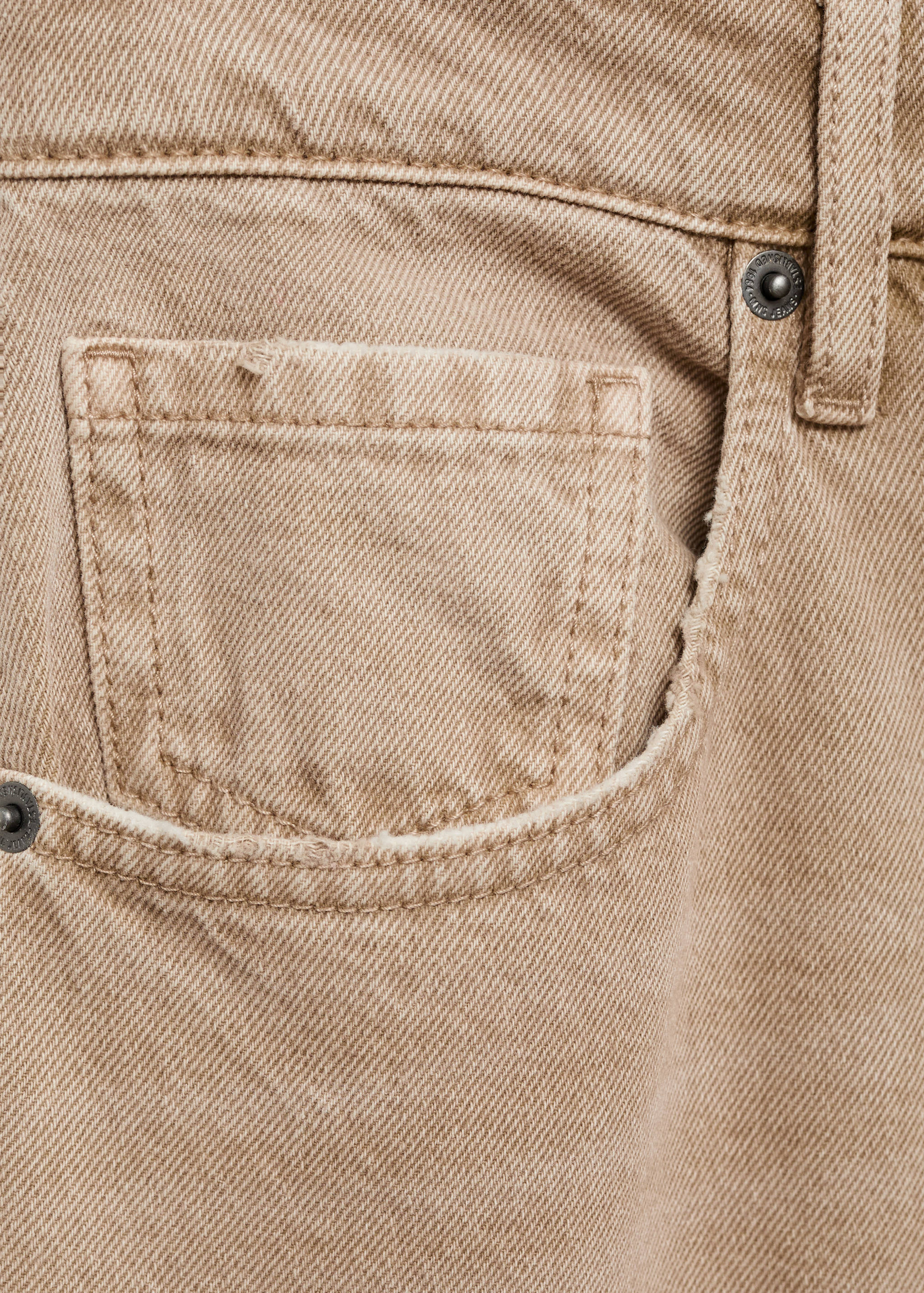 Low-rise wideleg jeans - Details of the article 0