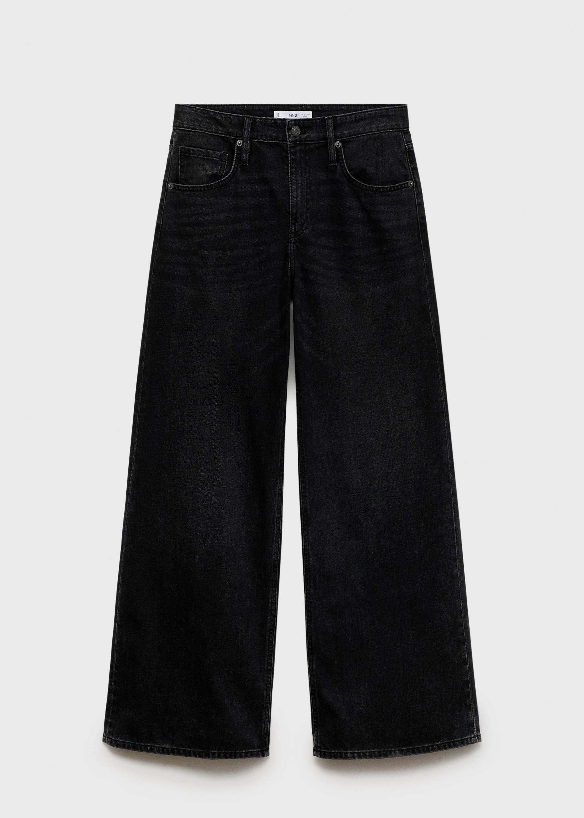 Jeans wide leg tiro bajo - Artículo sin modelo